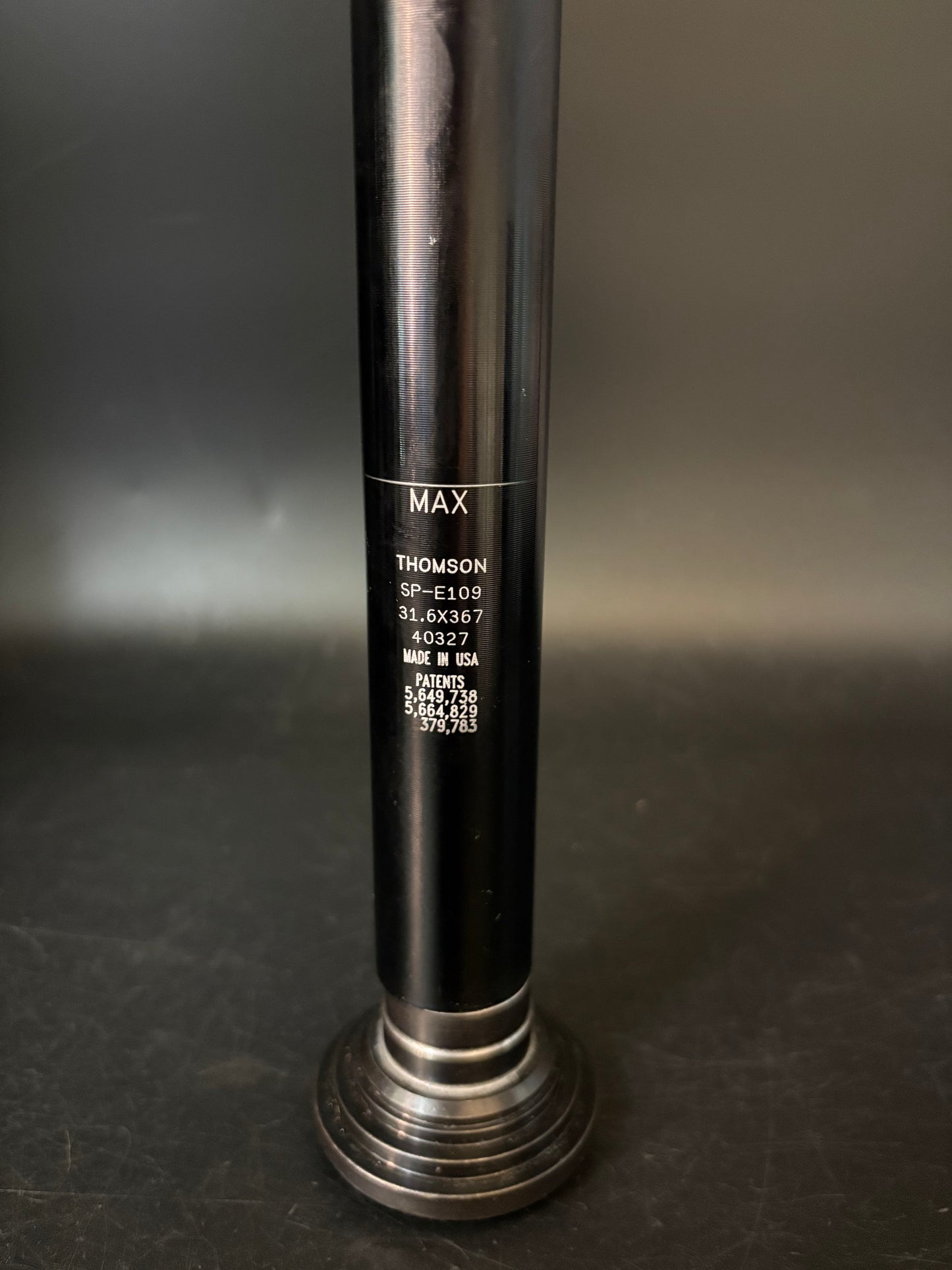 Thomson Elite Seatpost Black 31.6 367mm