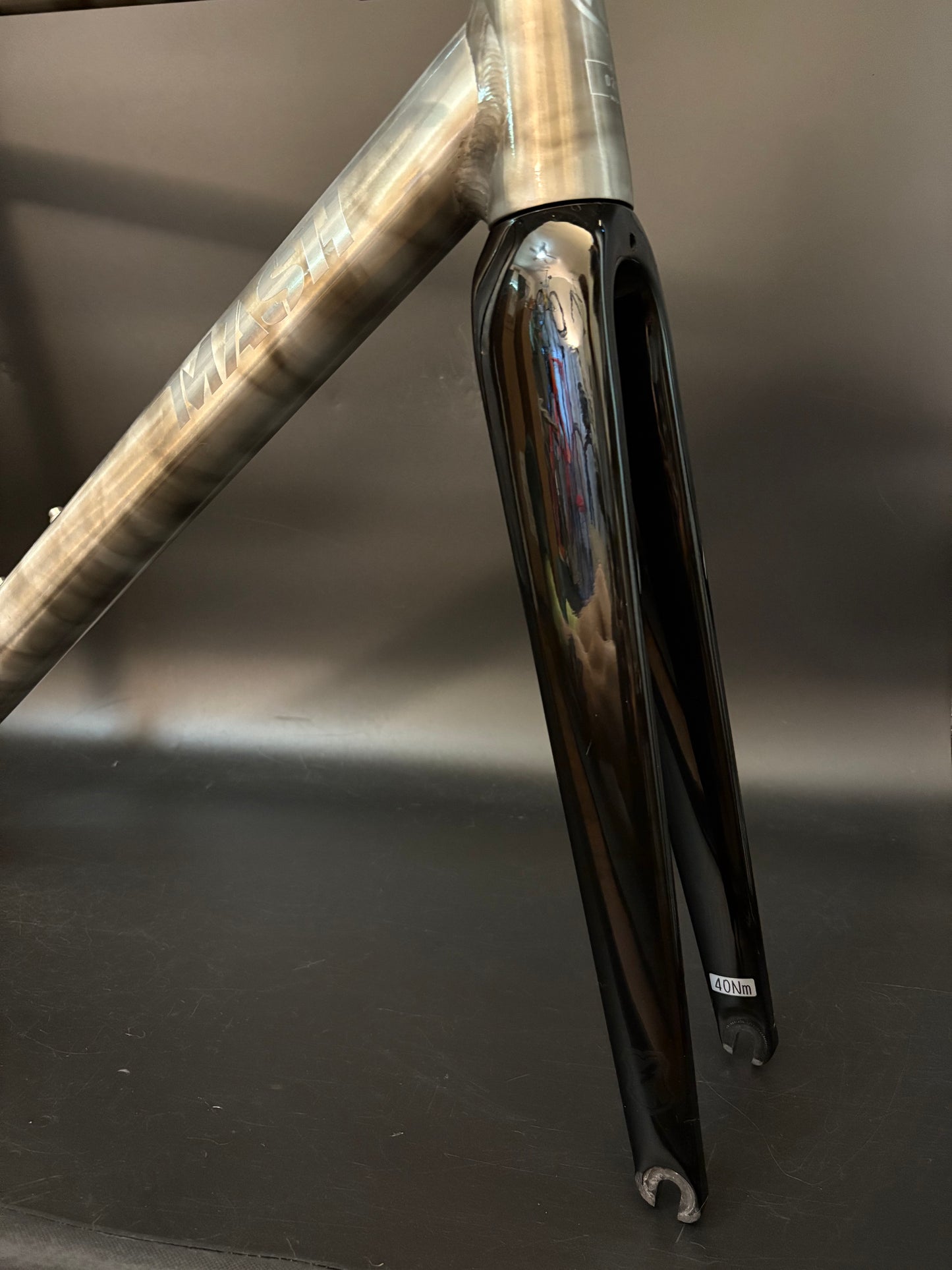 Mash AC-3 Frameset Smoke 56cm L Custom Drilled