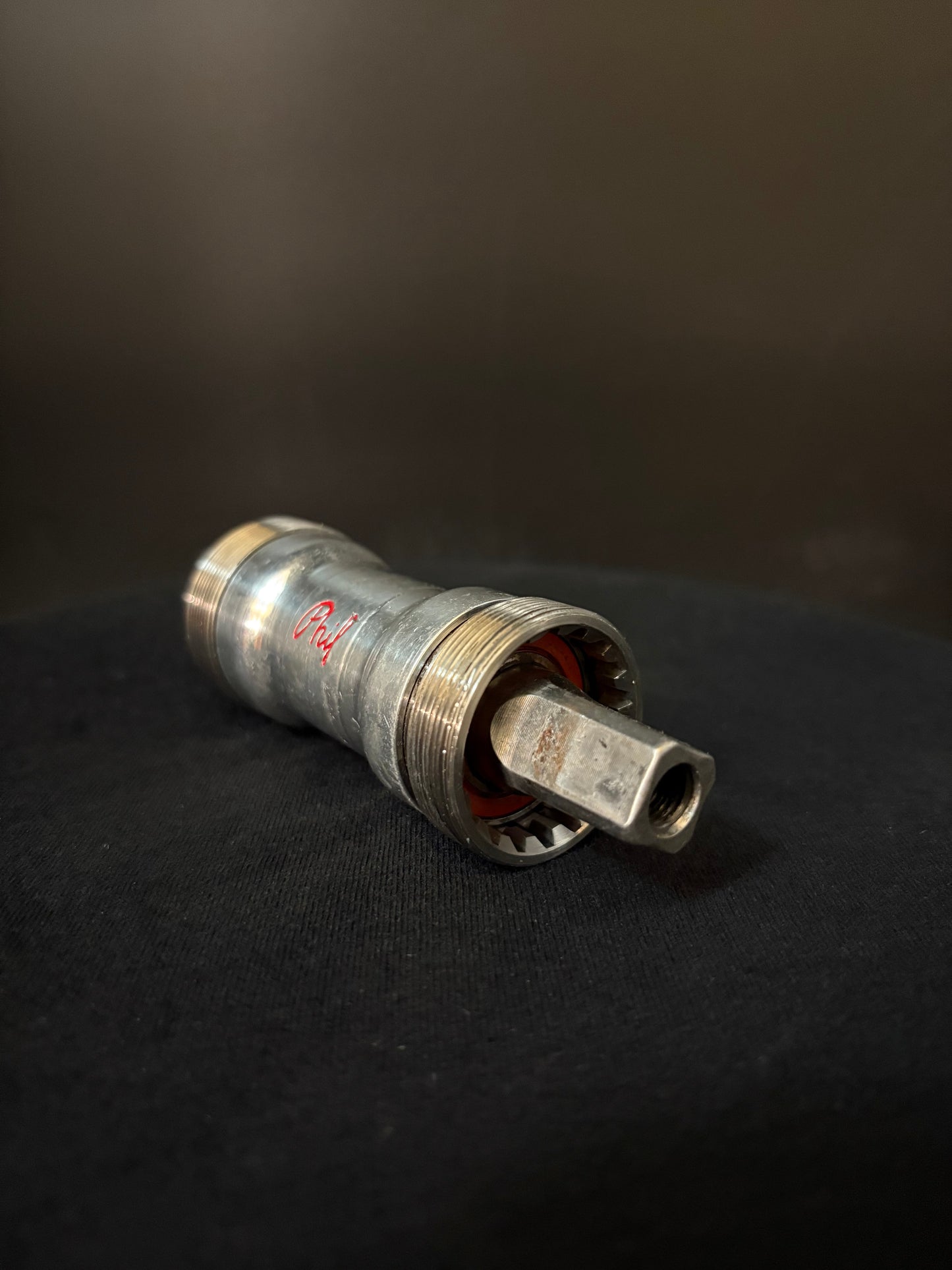 Phil Wood Bottom Bracket Silver 113mm JIS