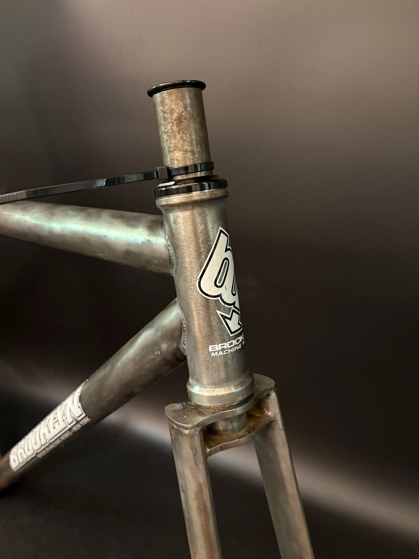 Brooklyn Machine Works Gangsta Track v1 Frameset Raw 54cm