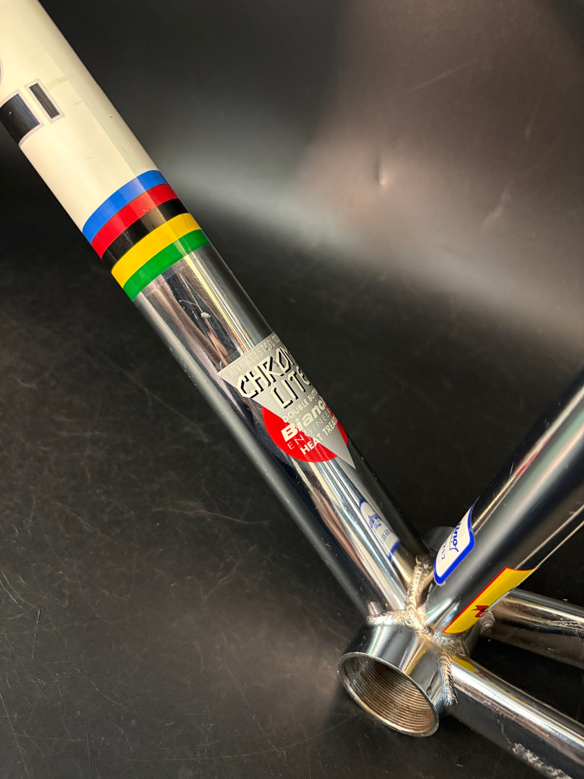 Bianchi Pista Frameset Chrome 59cm