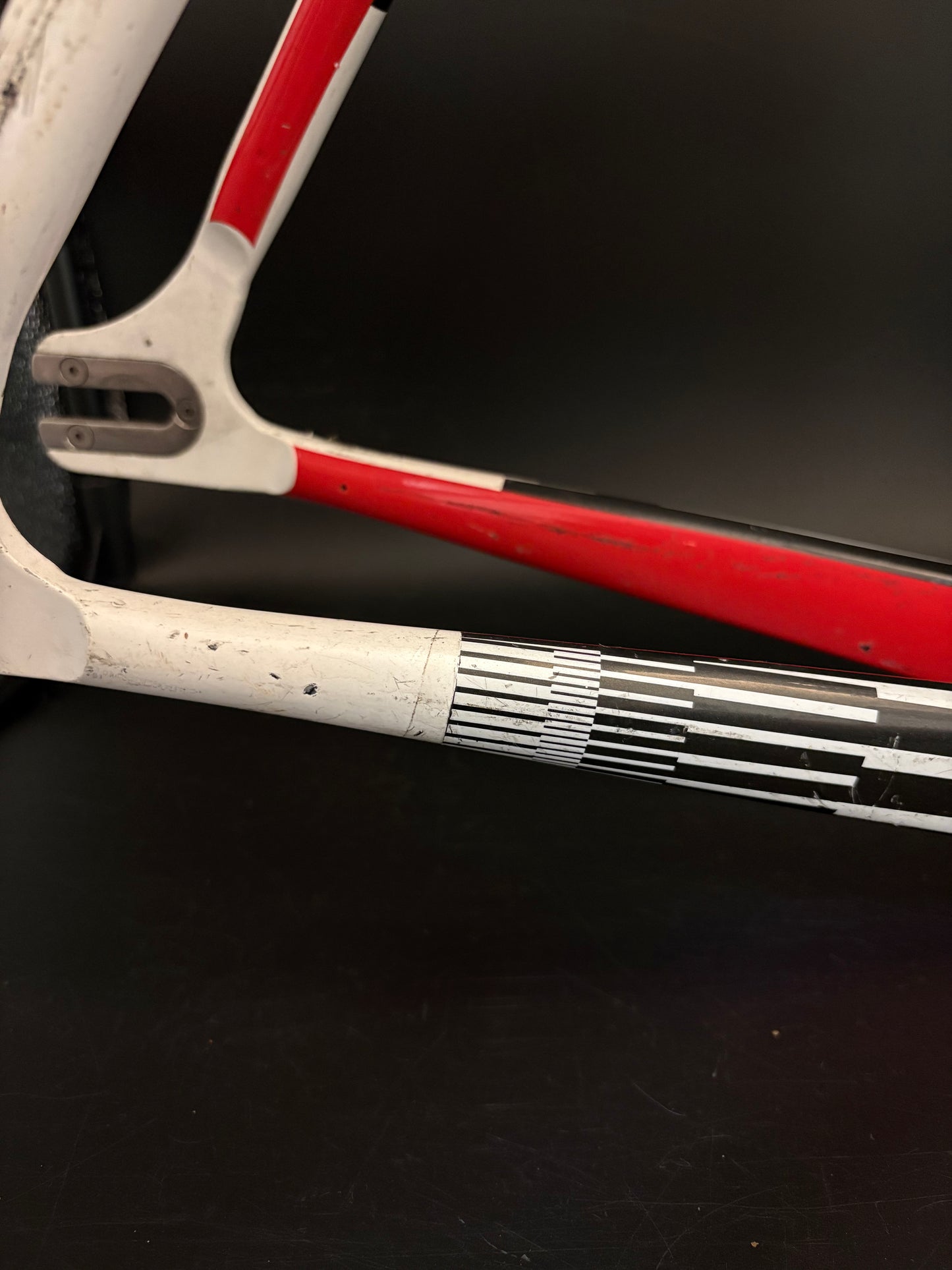 Chas’ Cinelli Mash Parallax Frameset White Prototype 55cm