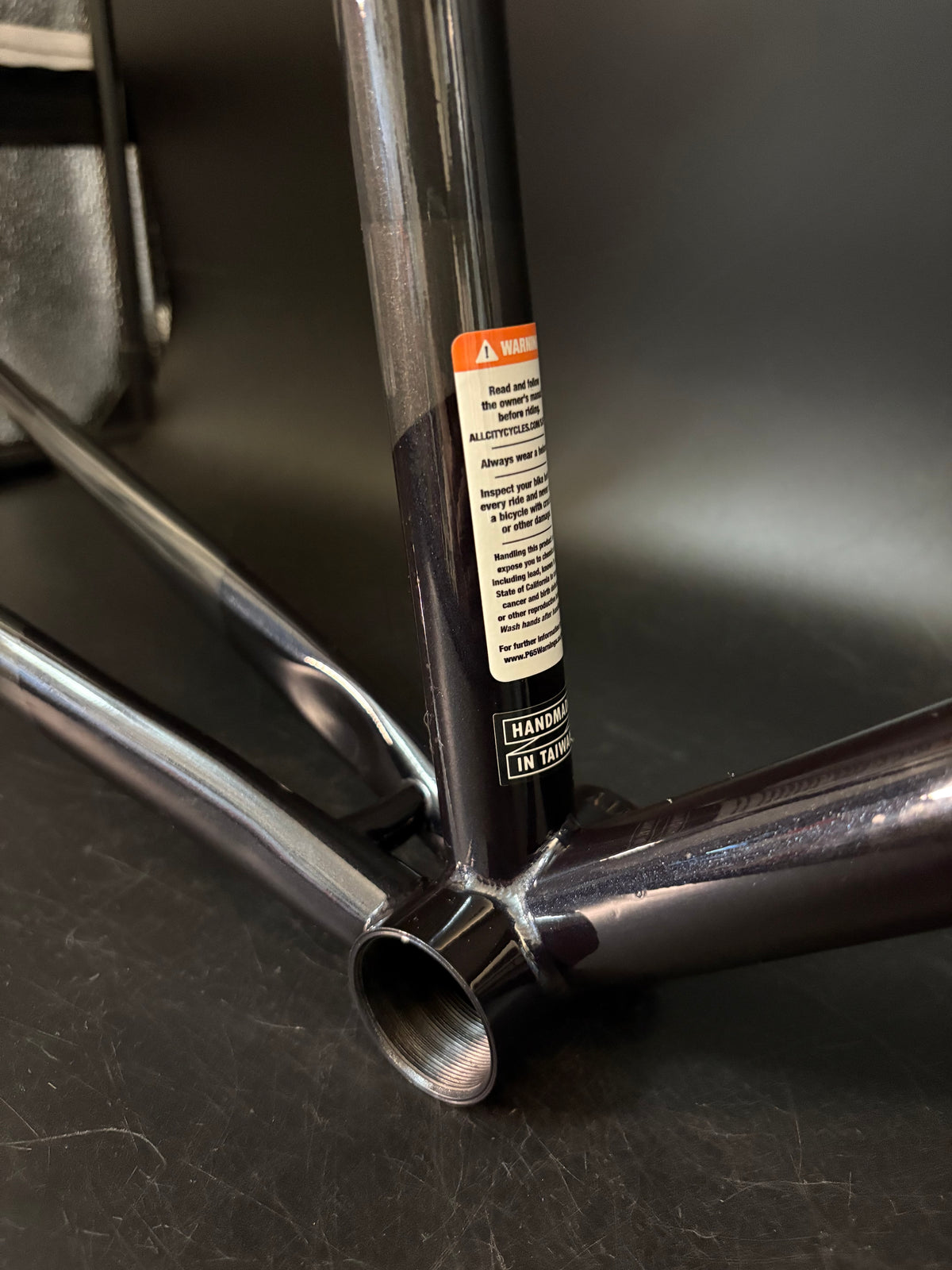 All City Big Block Frameset Black 58cm