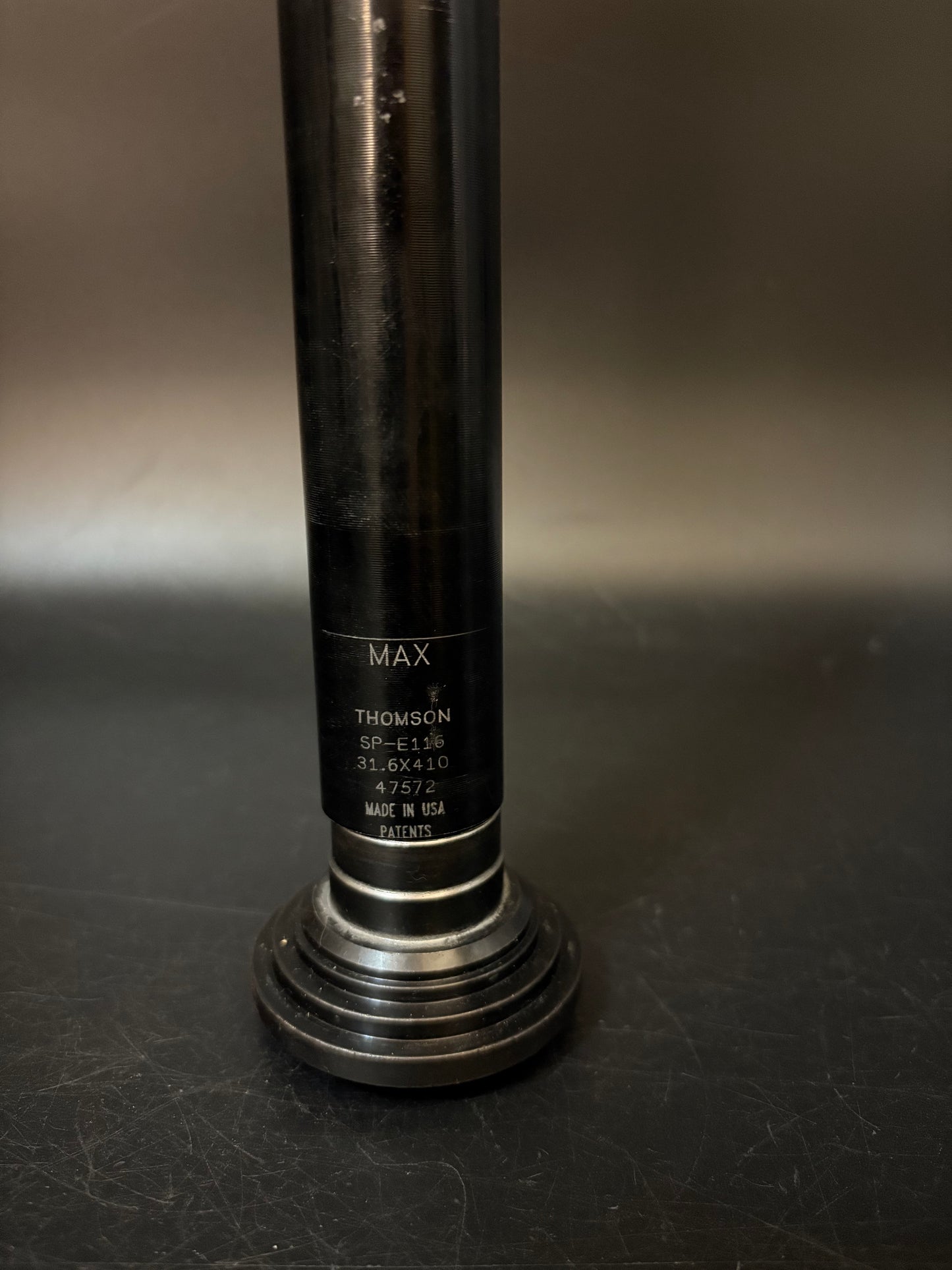 Thomson Elite Seatpost Black 31.6 340mm Cut