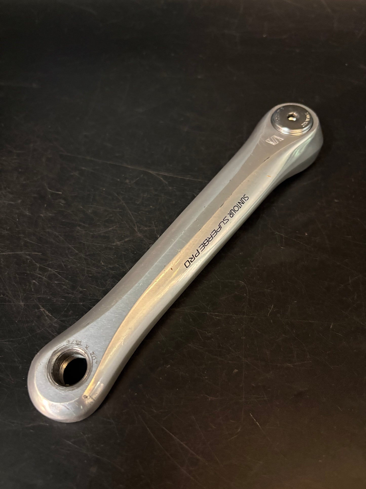 Suntour Superbe Crankset Silver 165mm