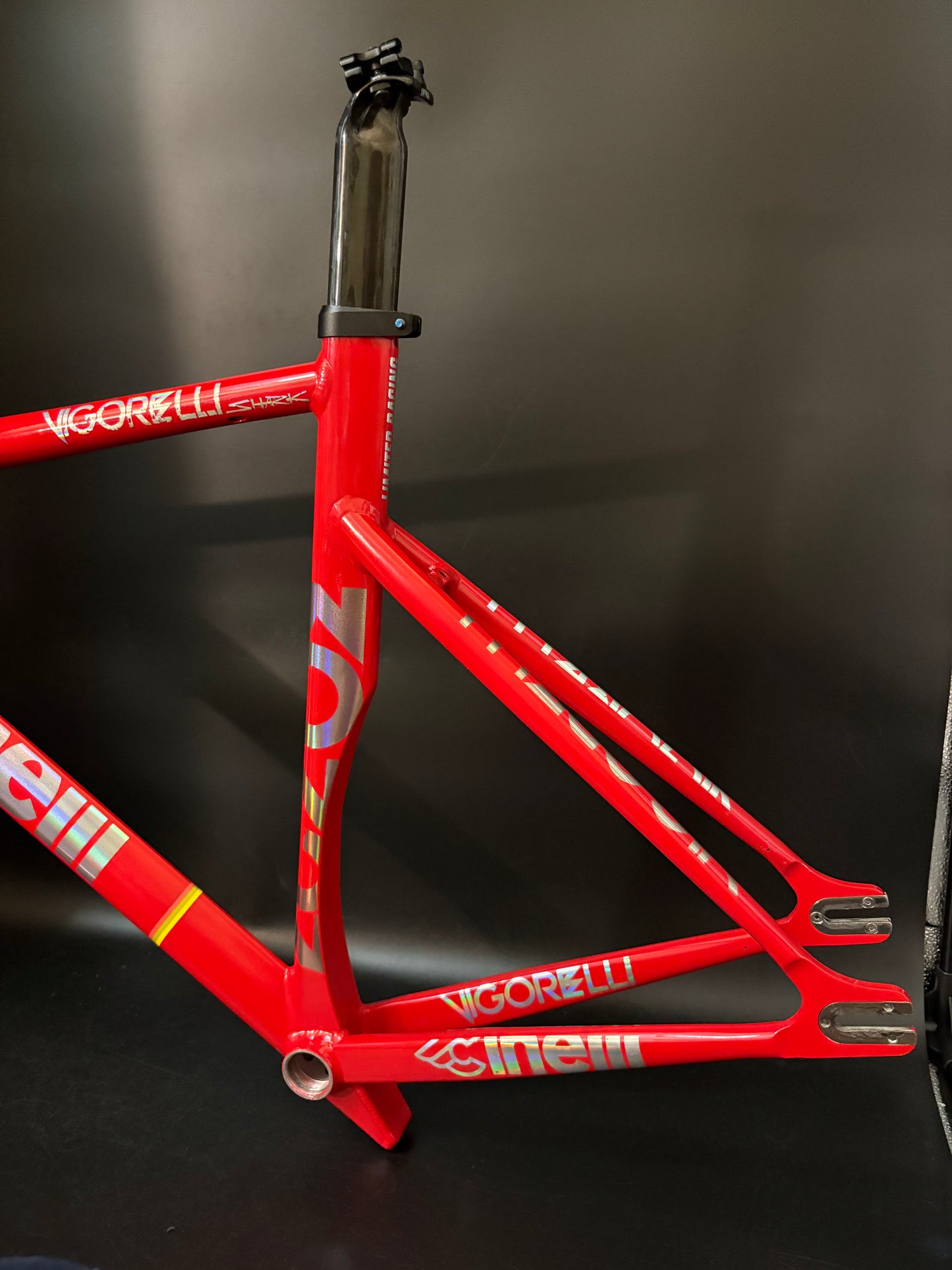 Cinelli Vigorelli Shark Frameset Red 54cm