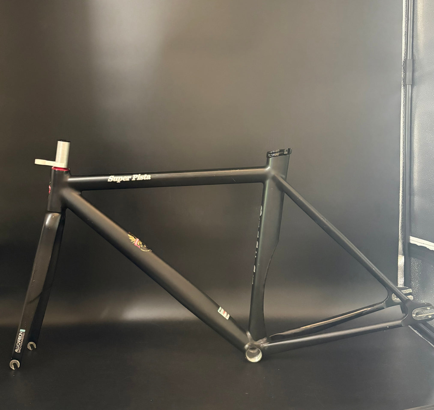 Bianchi Super Pista Frameset Black 49cm