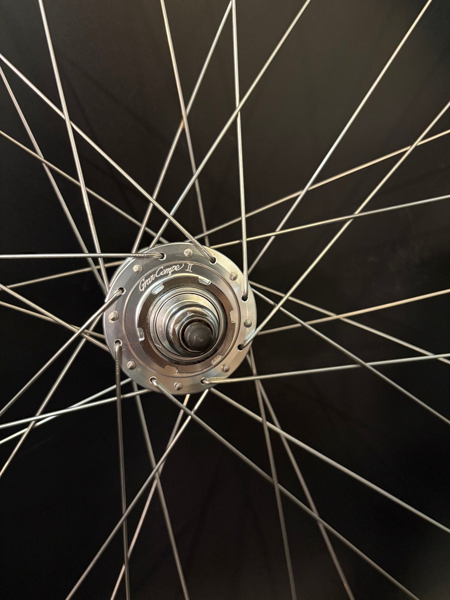 H Plus Son Archetype Silver / Gran Compe HF Wheelset 32h