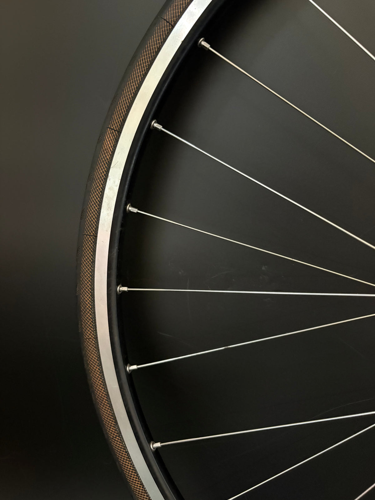 Mavic Open Pro Black / Dura Ace 7710 Wheelset 28h