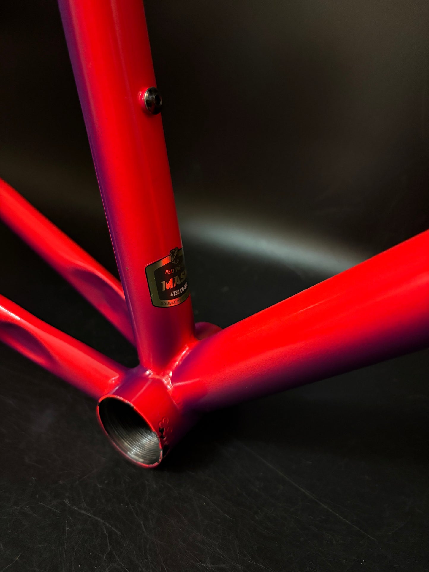 Mash Steel Frameset Neon Purple Fade 53cm