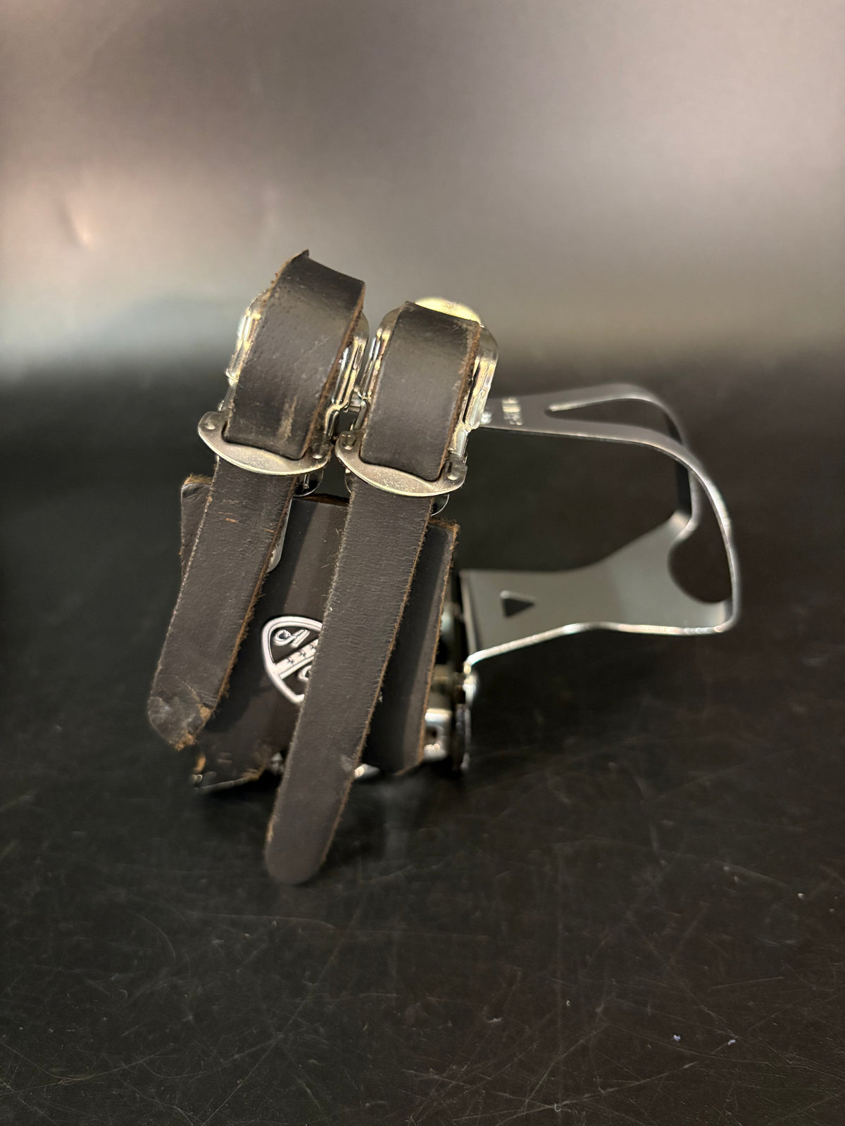All City Pedals + Doubles Straps Pedal Setup