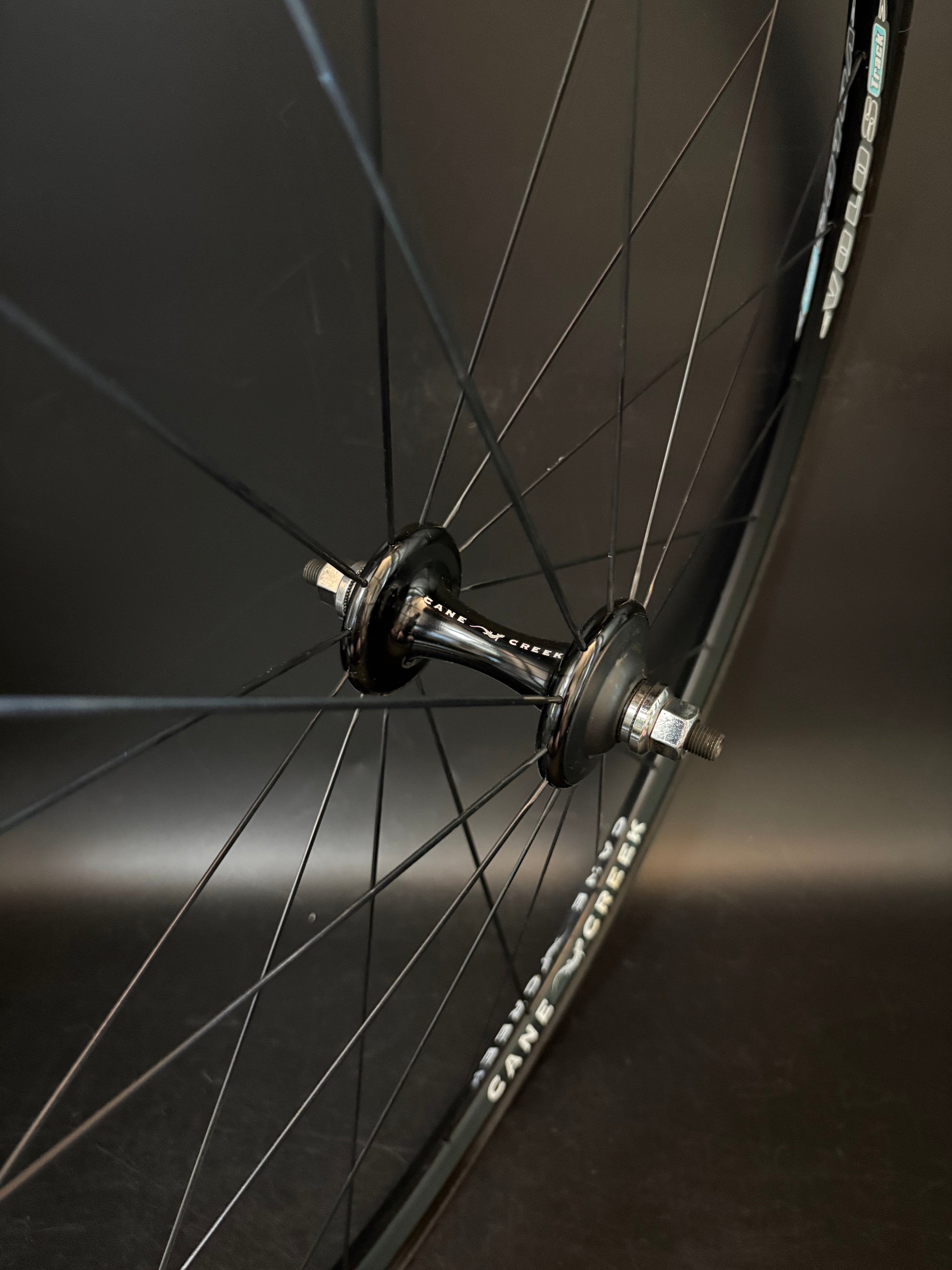 Cane Creek Volos Tubular Wheelset Black 20/24h – Track Lab