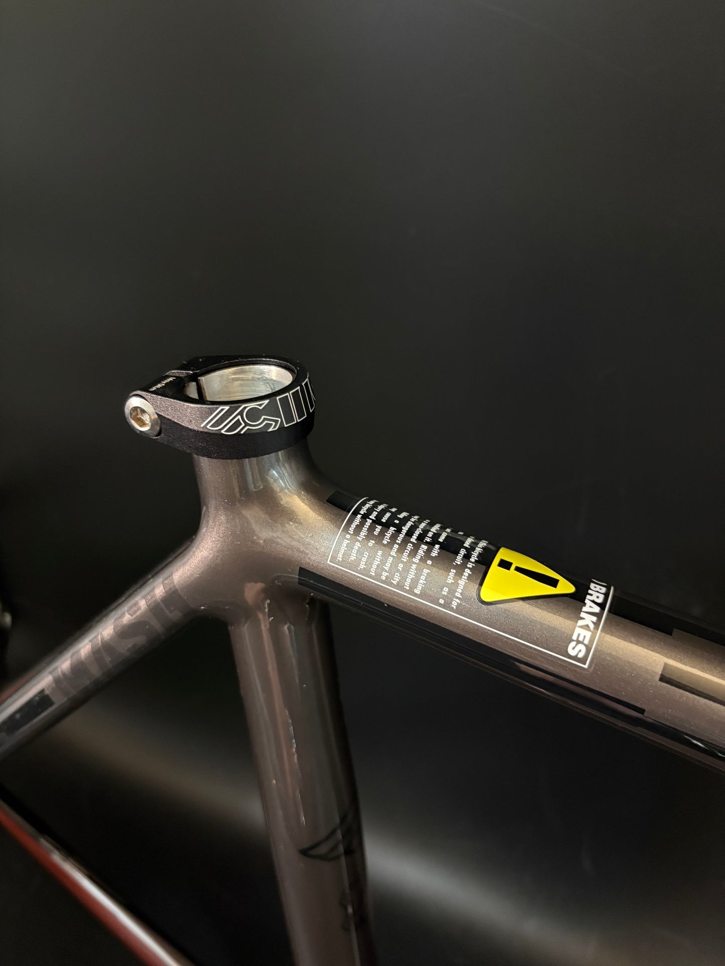 Cinelli Mash Parallax Frameset Black 50cm