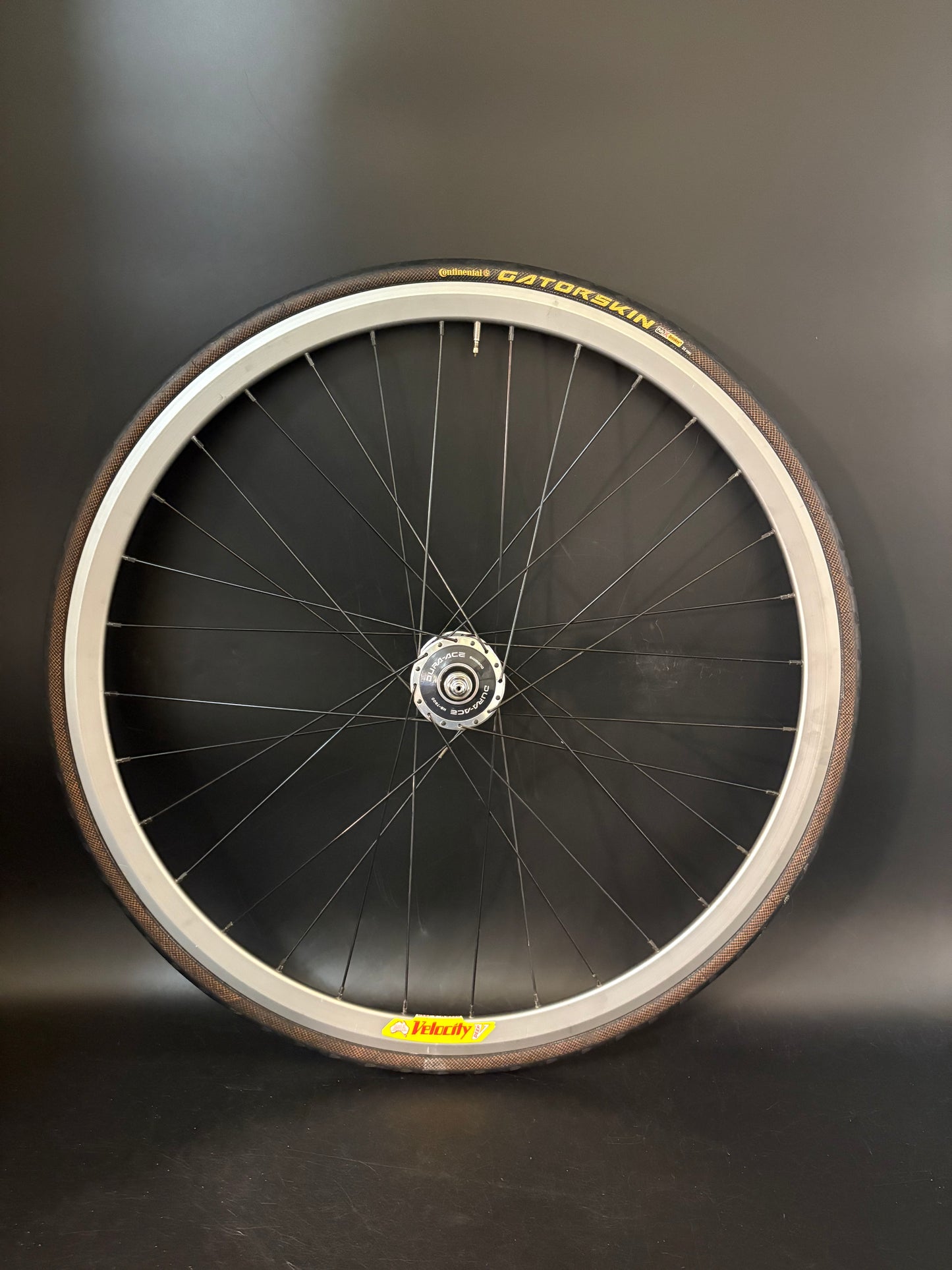 Velocity Deep V Grey / Dura Ace 7600 Wheelset 32h