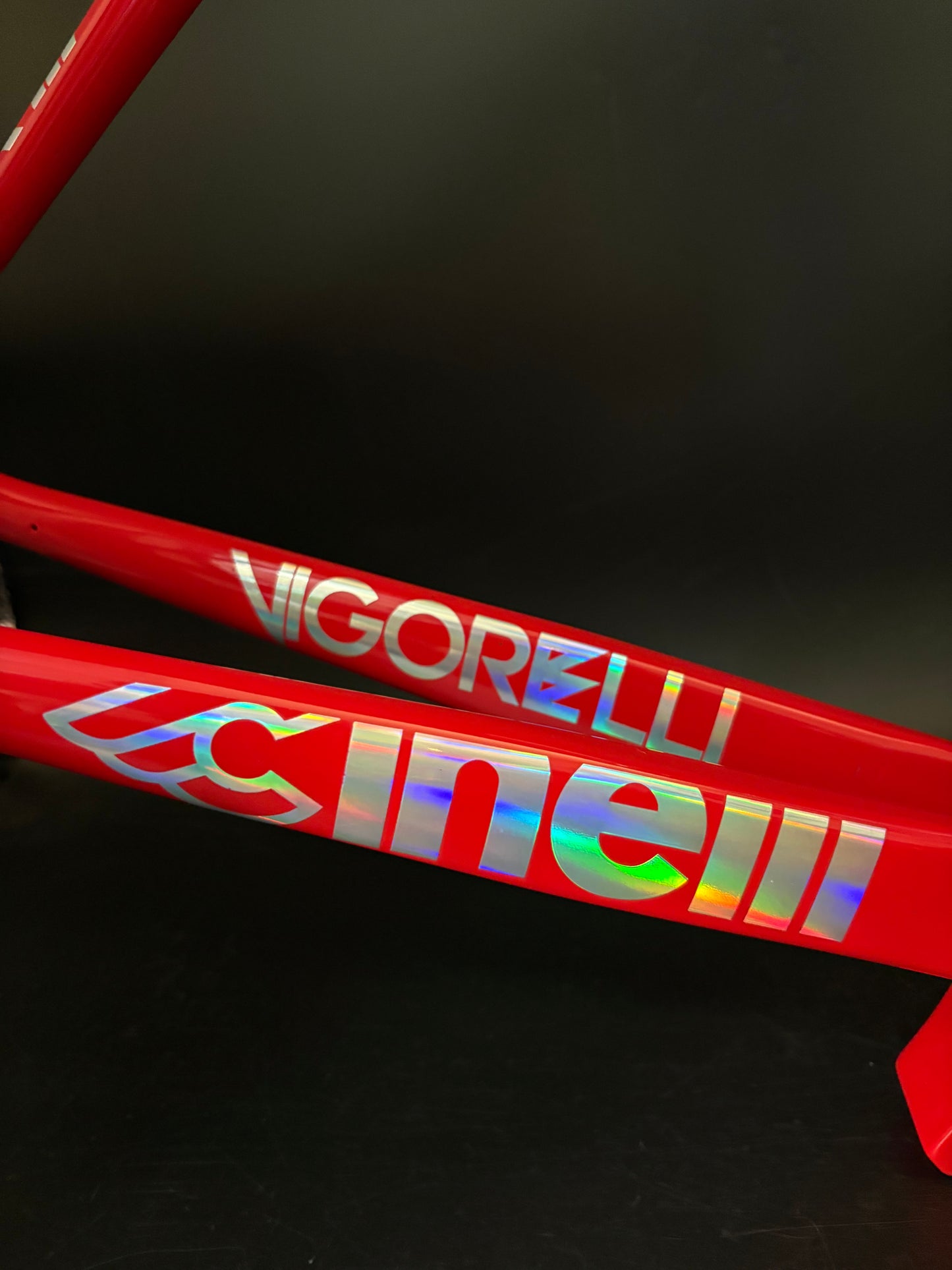 Cinelli Vigorelli Shark Frameset Red 54cm