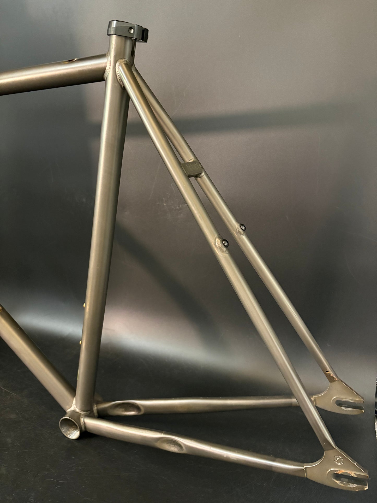Mash Steel Frameset Raw 55cm