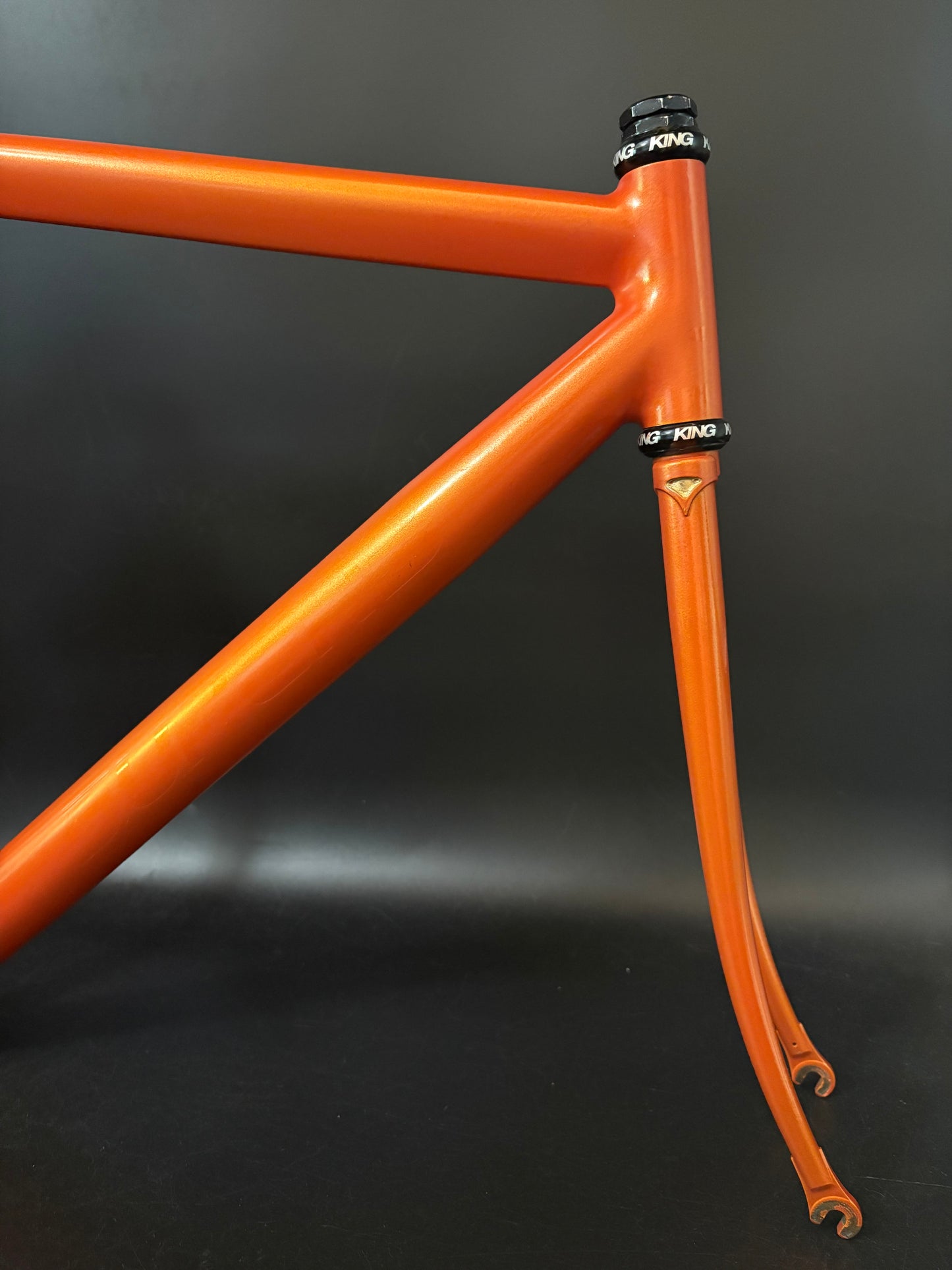 Superb Sprint Frameset Orange 56cm ST 54cm TT