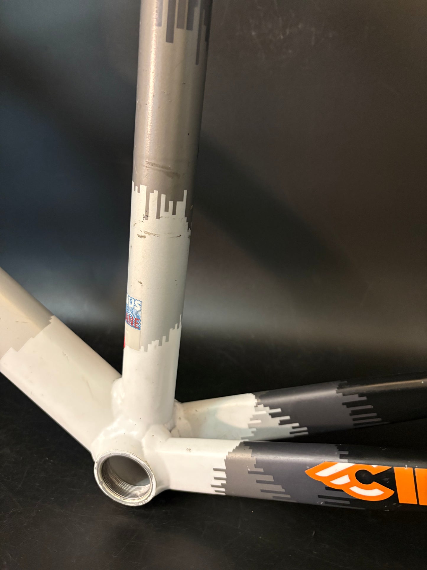 Cinelli Mash Histogram Frameset Black/Orange 53cm Medium