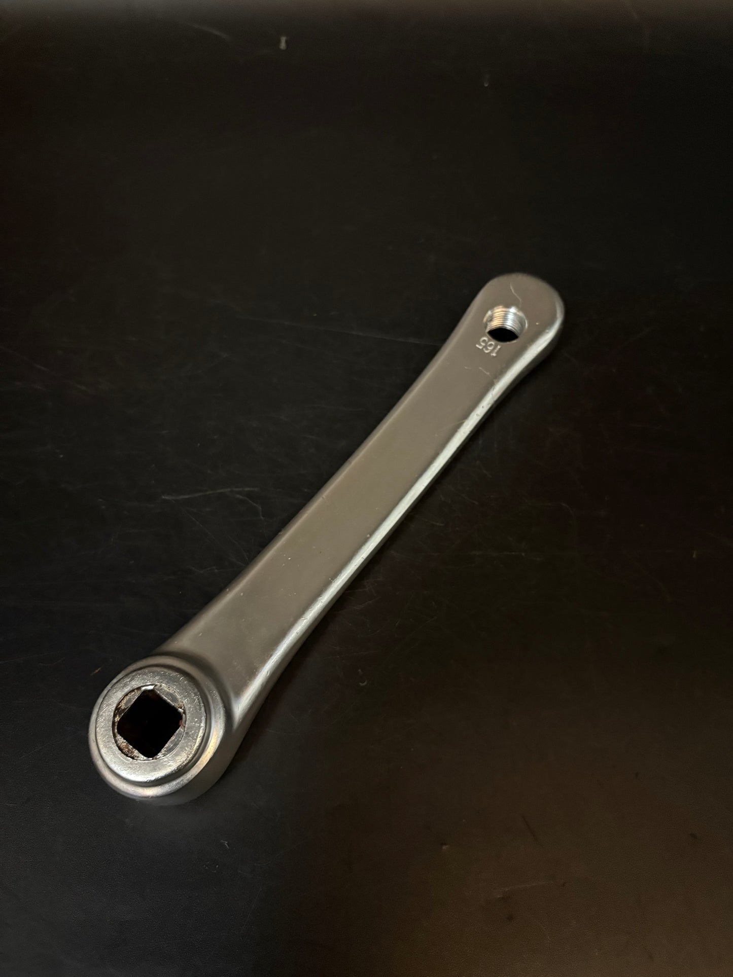 Eighth Inch Crankset Silver 165mm 130bcd