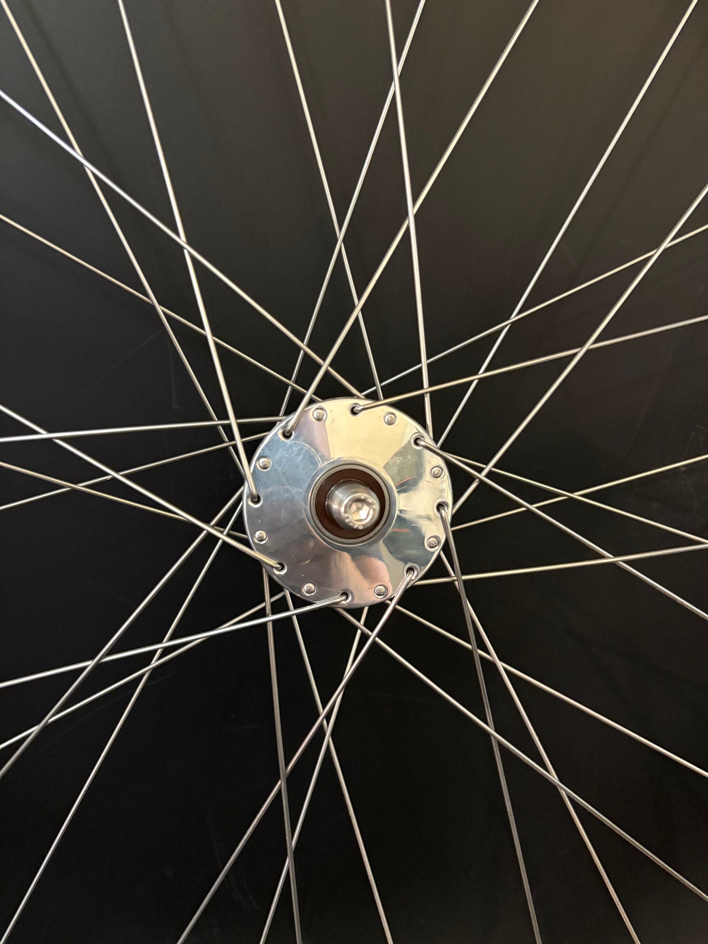H Plus Son Archetype / Phil Wood HF Wheelset Silver 32h