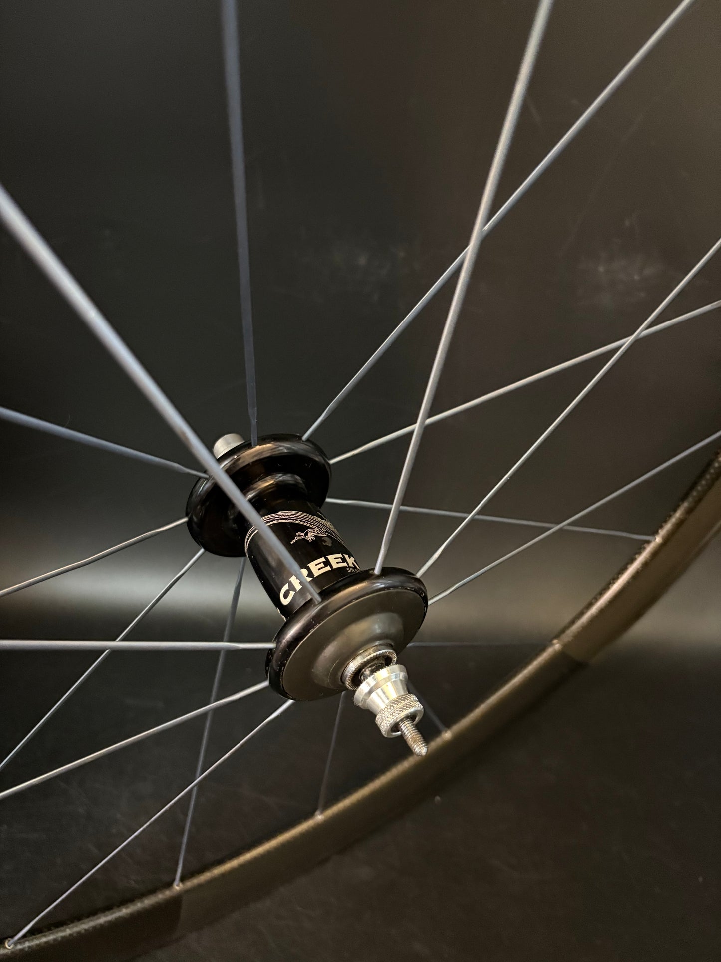 Cane Creek 60mm Carbon Tubular Front Wheel 18h