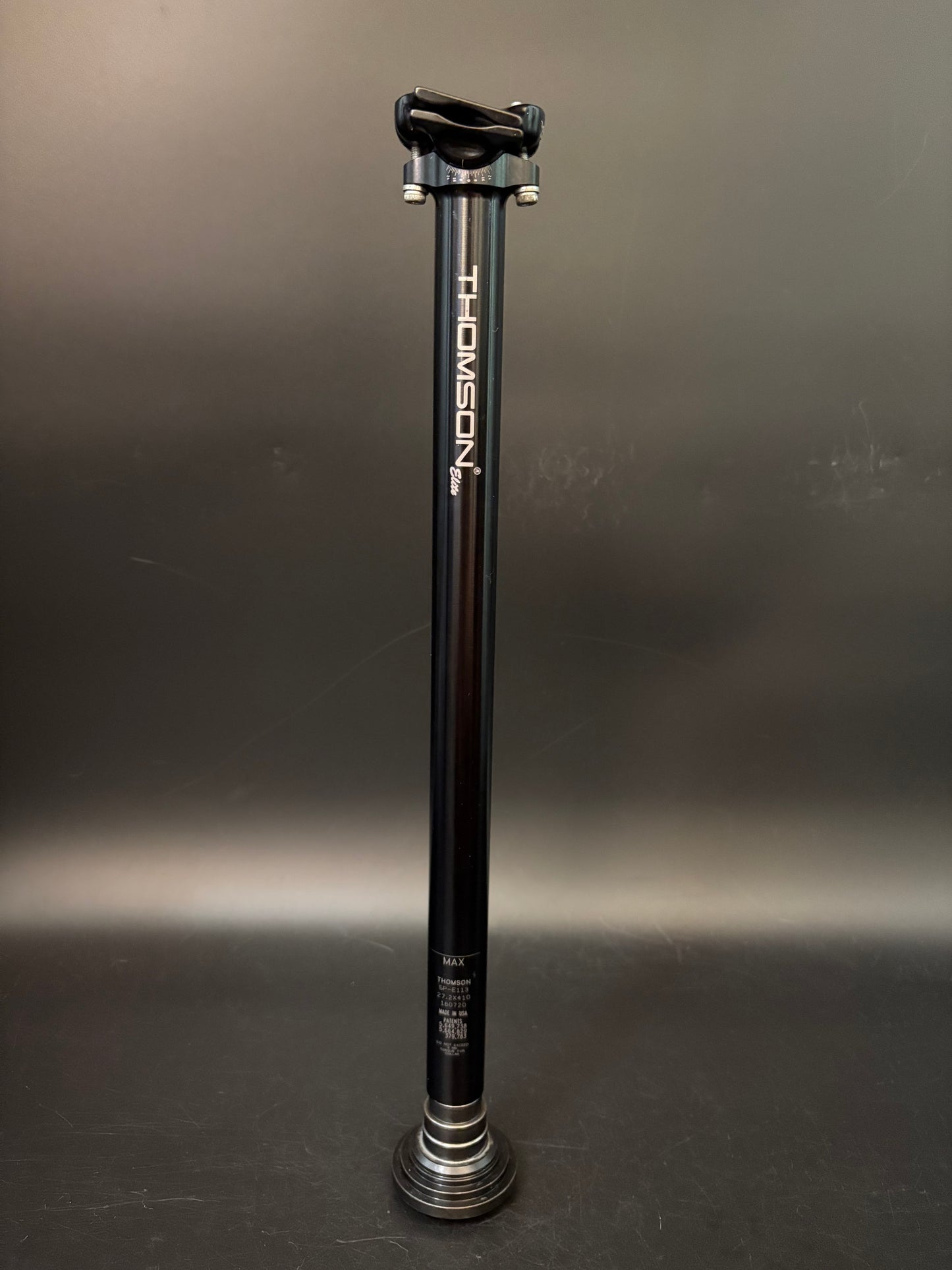 Thomson Elite Seatpost Black 27.2 410mm