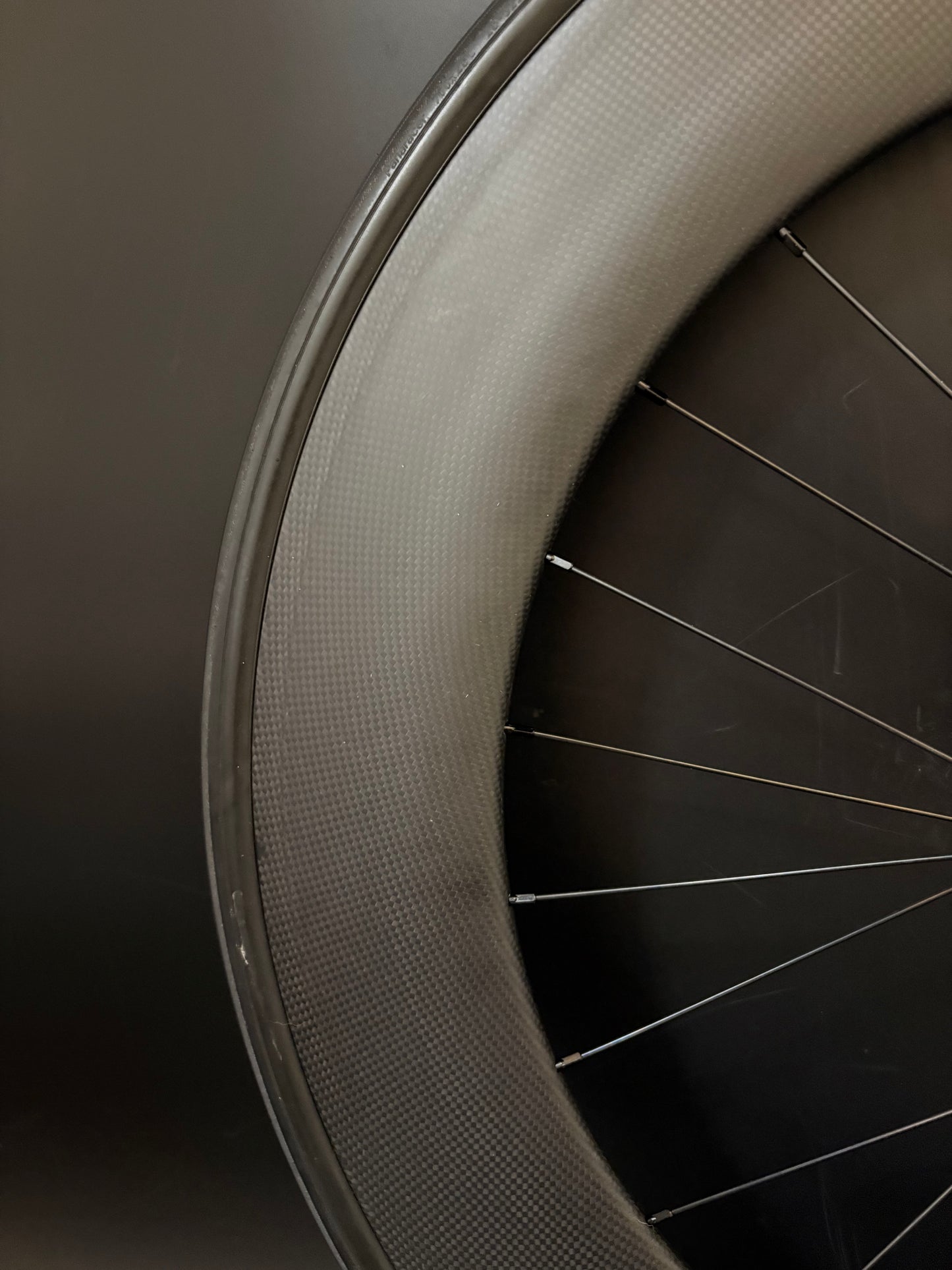 Unbranded 50mm/90mm Carbon Clincher / Novatec Wheelset 20/24h