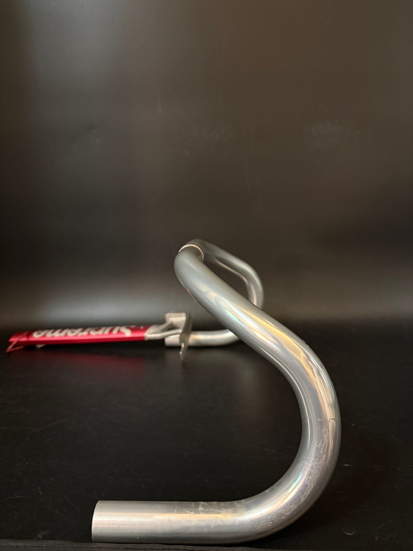 Nitto b125aa Track Drop Handlebar Silver 40cm 25.4