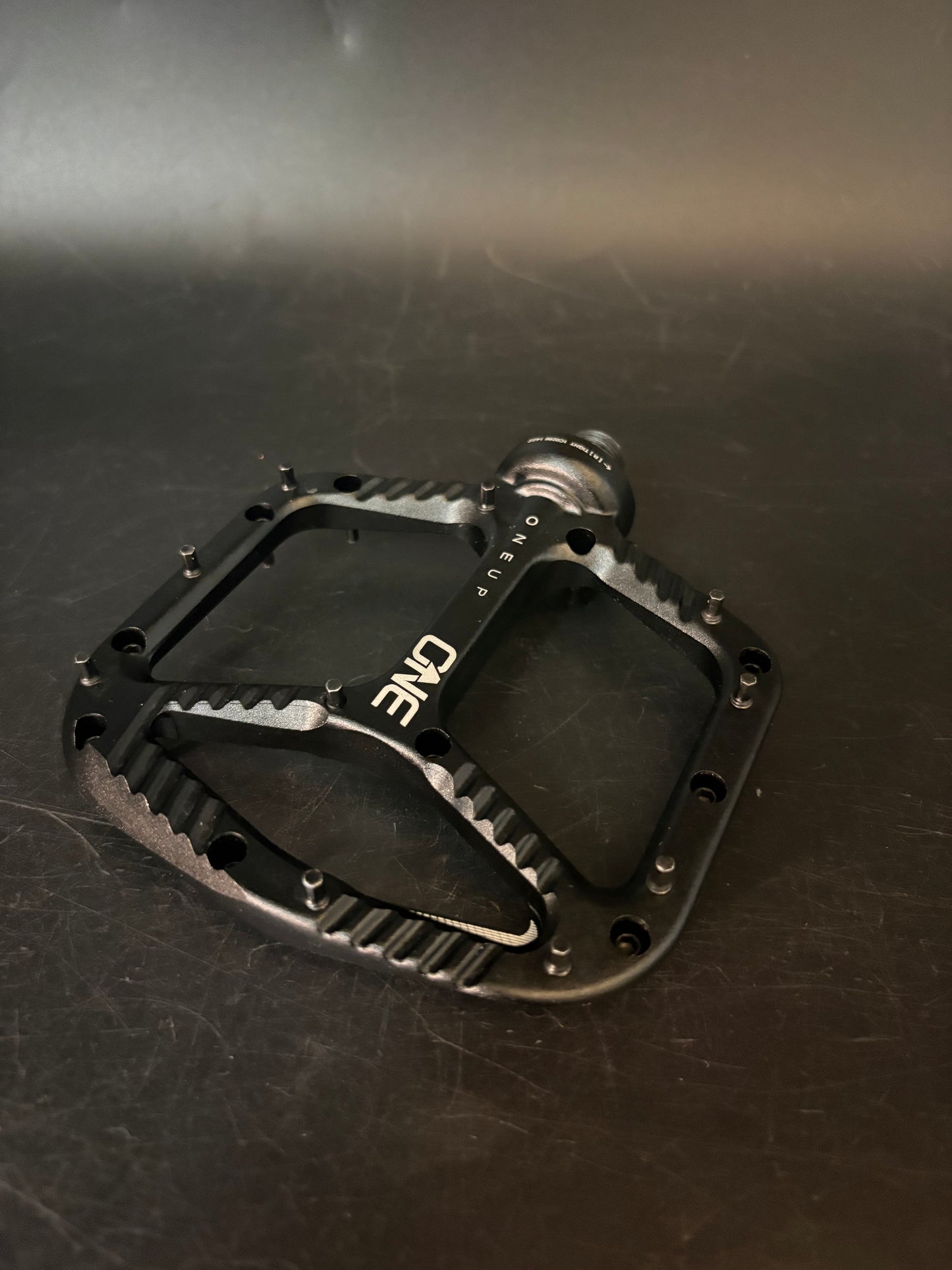 One Up Aluminum Pedals Black