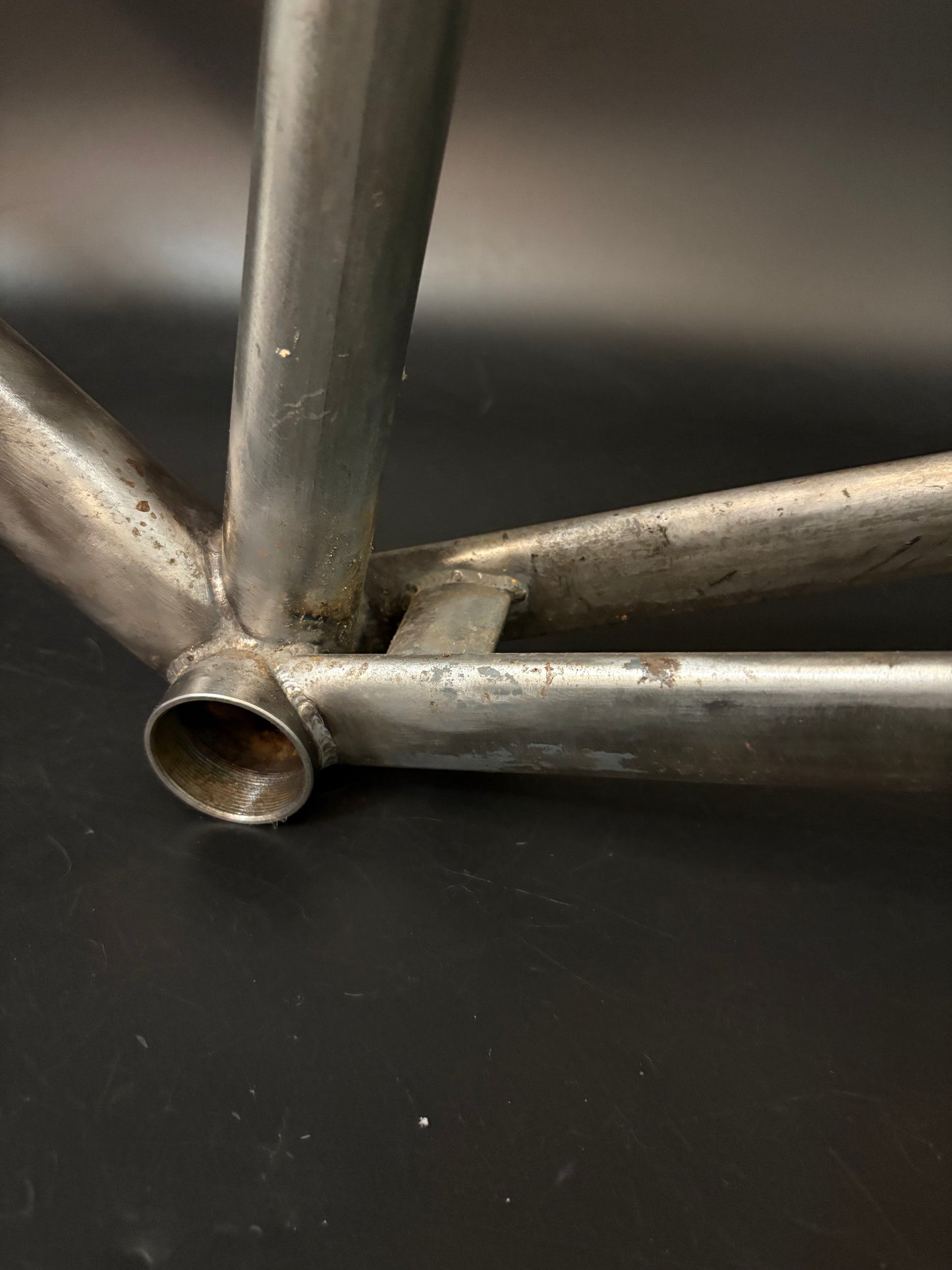 Brooklyn Machine Works Gangsta Track v1 Frameset Raw 54cm