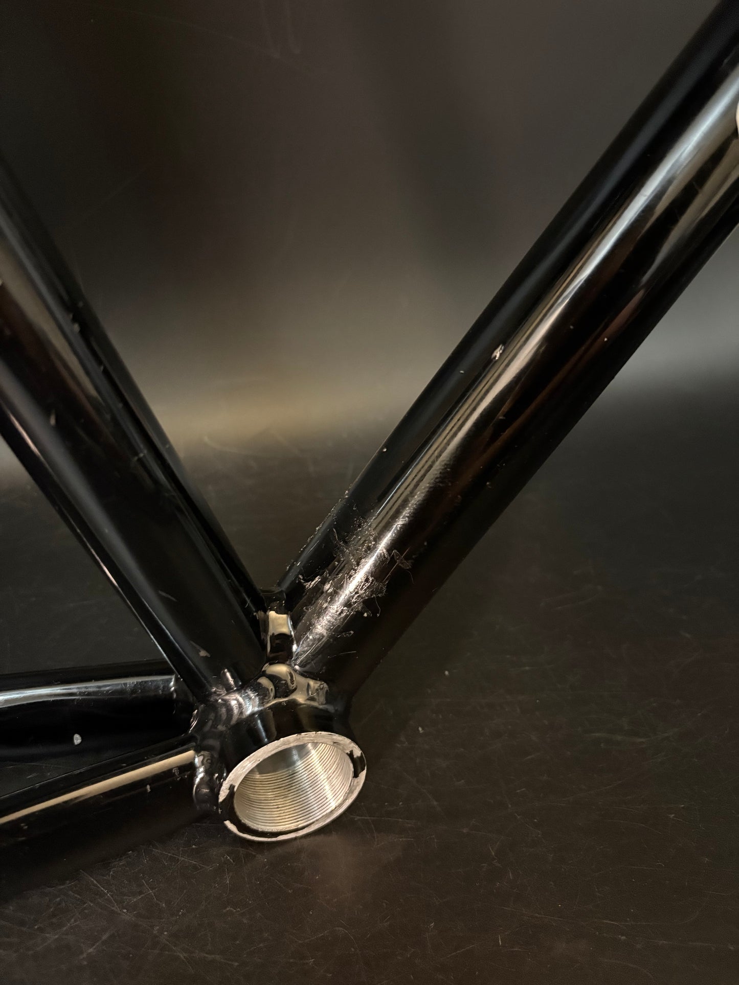 GT Pulse Kinesis Frameset Black 59cm ST c-t 56cm TT c-c