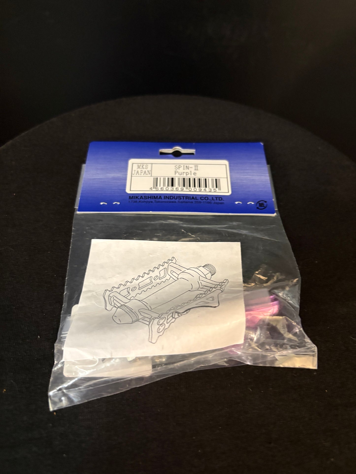 NEW MKS x Blue Lug Spin-2 Pedal Flips Purple