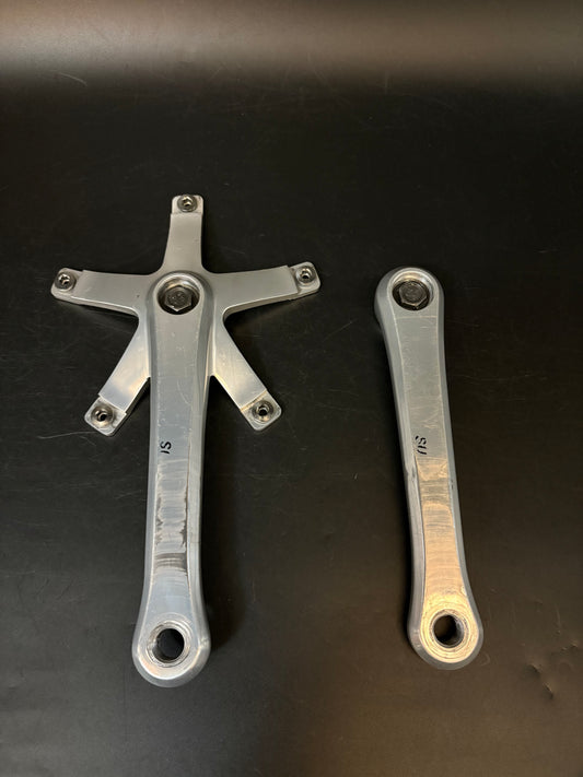 DAMAGED Sugino 75 Cranks Silver 170mm