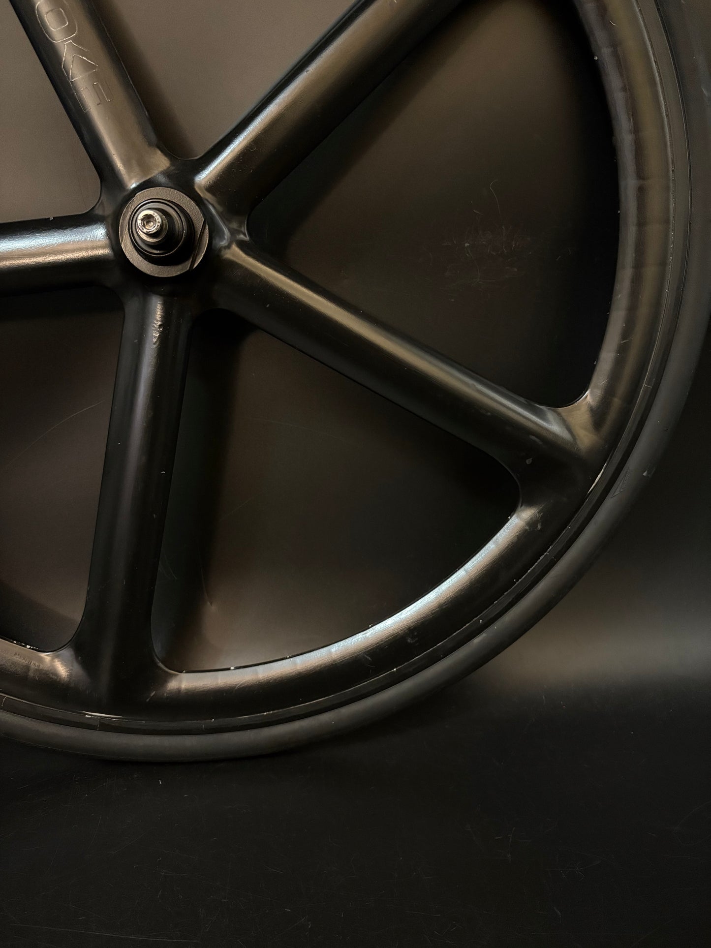 Aerospoke Wheelset Black w/ 17t Cog