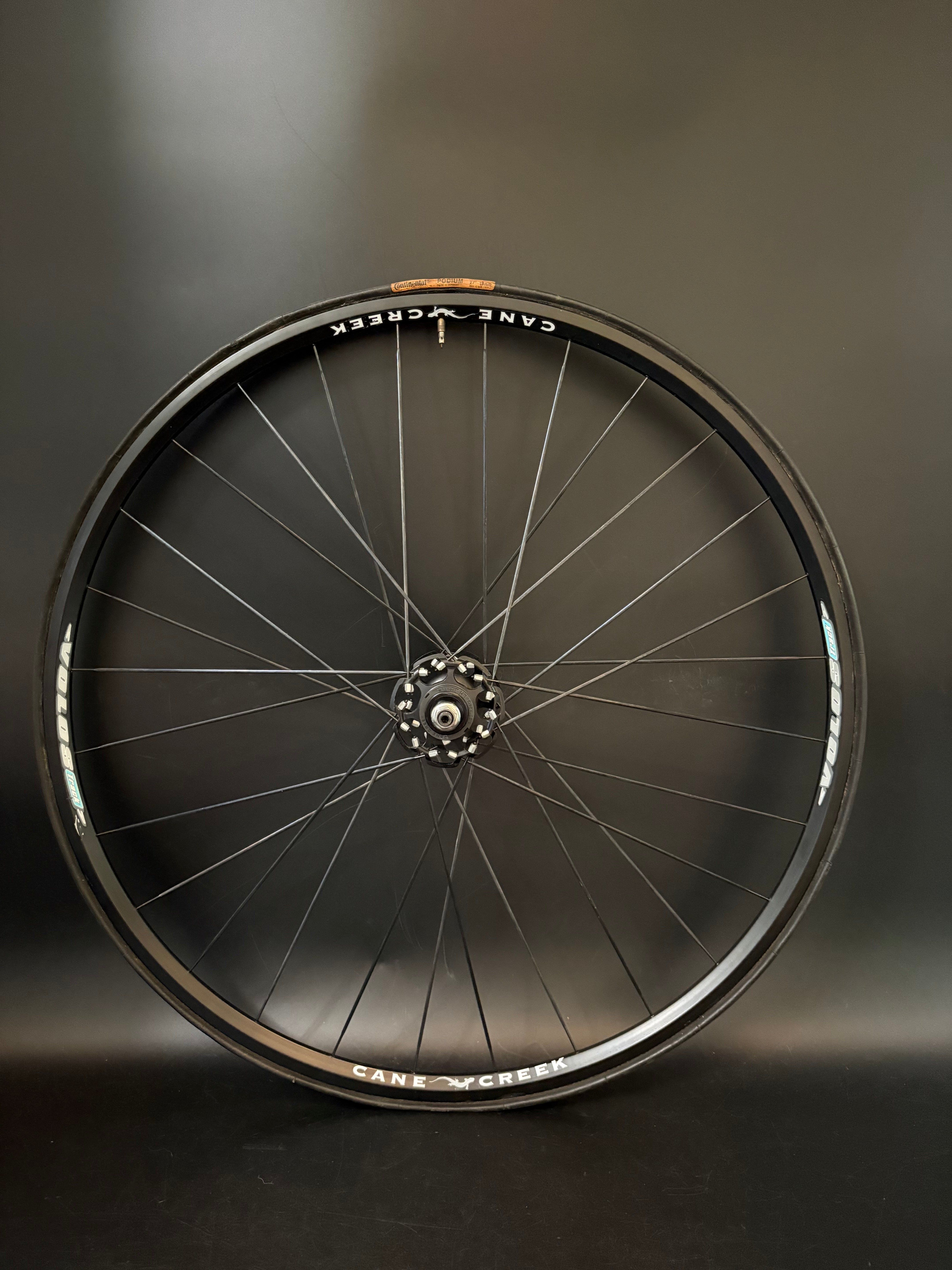 Cane Creek Volos Tubular Wheelset Black 20/24h – Track Lab