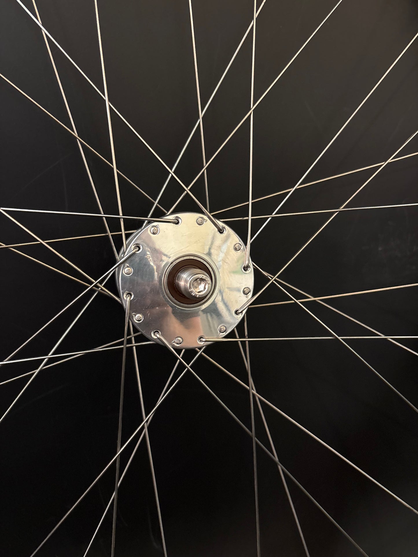 Rigida DP18 / Phil Wood HF Wheelset Silver 32h