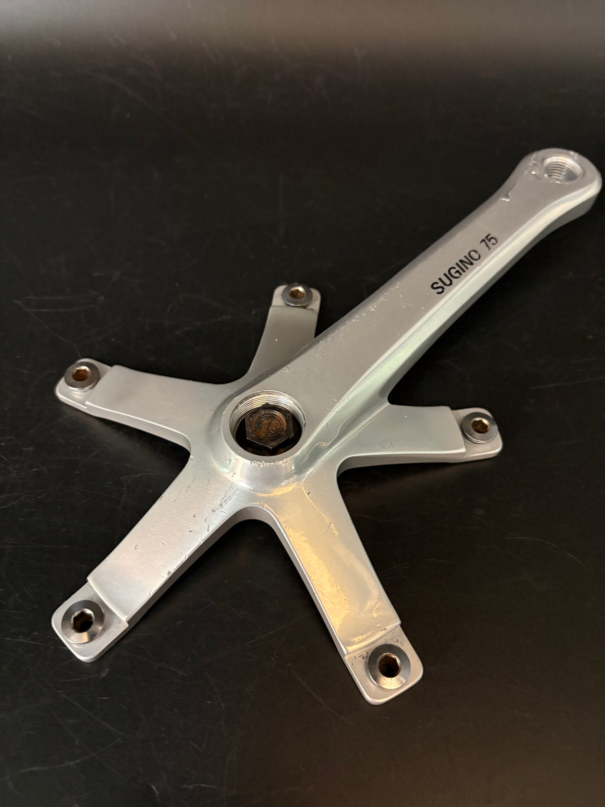Sugino 75 Cranks Silver 167.5mm