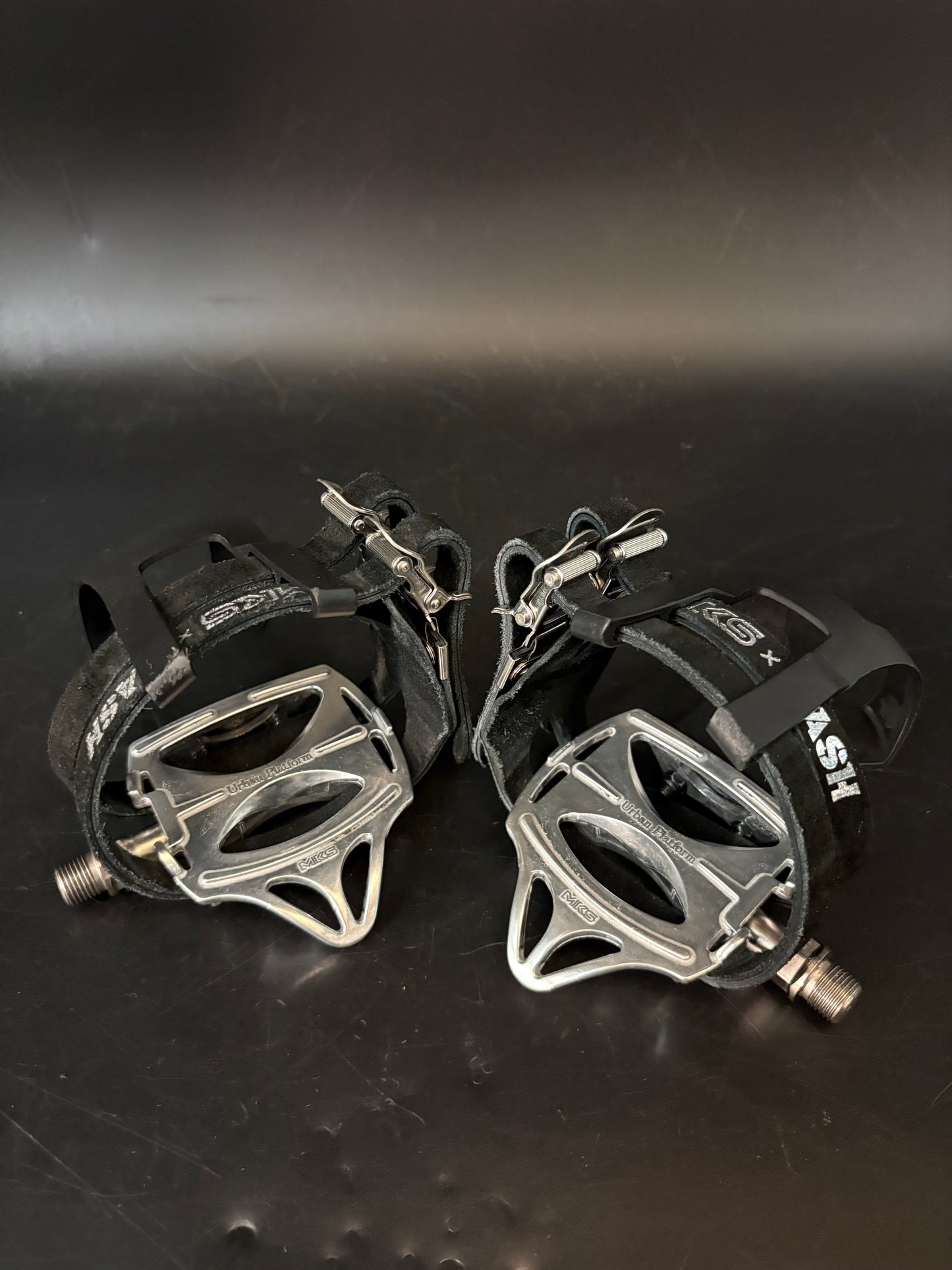 MKS Urban Platform / Mash Double Straps Pedal Setup Black