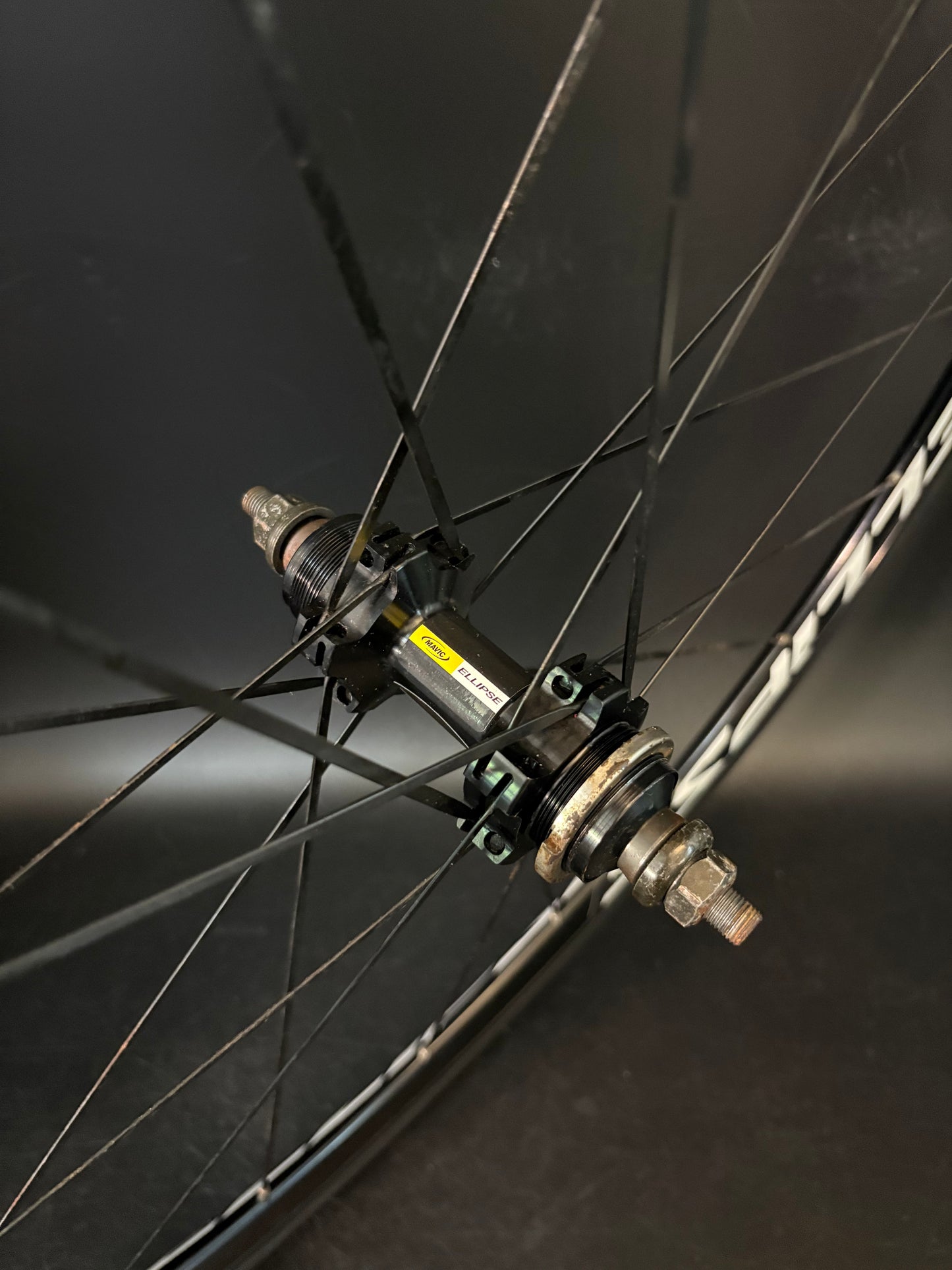 Mavic Ellipse Wheelset Black 20h