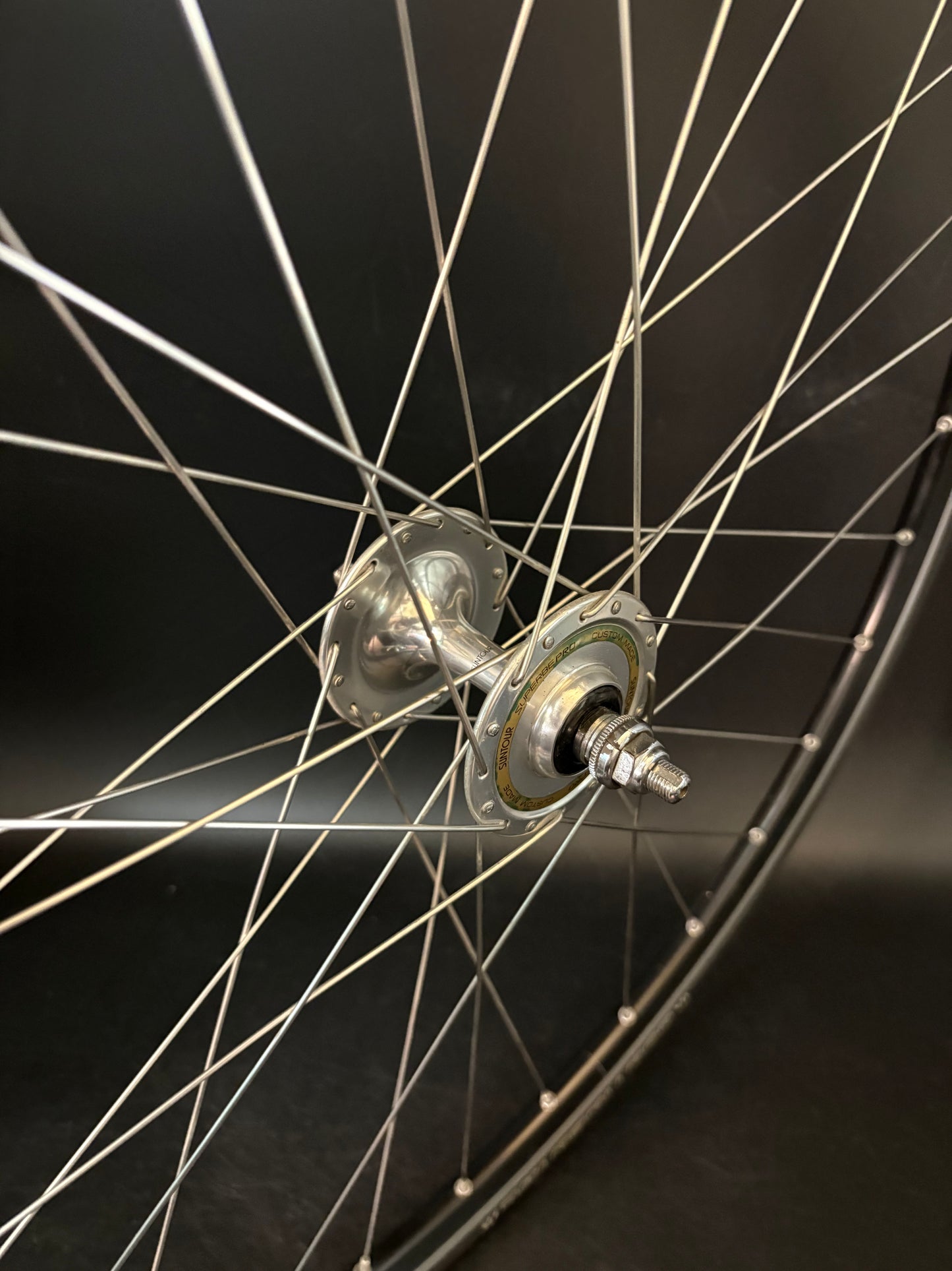 Mavic CXP 22 Machined Black / Suntour Superbe Wheelset 32h