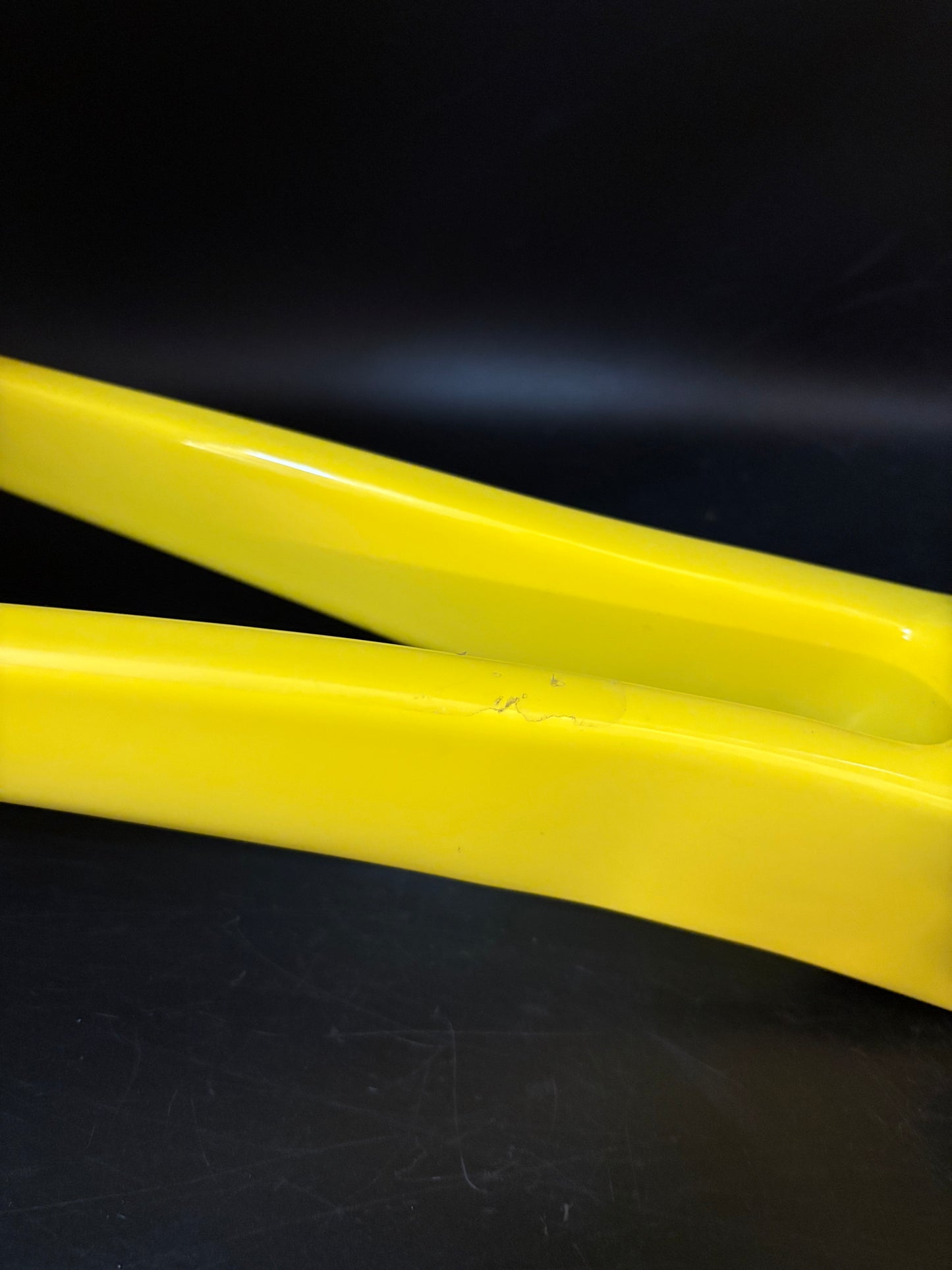 Look 875 Madison Frameset Yellow Carbon Small