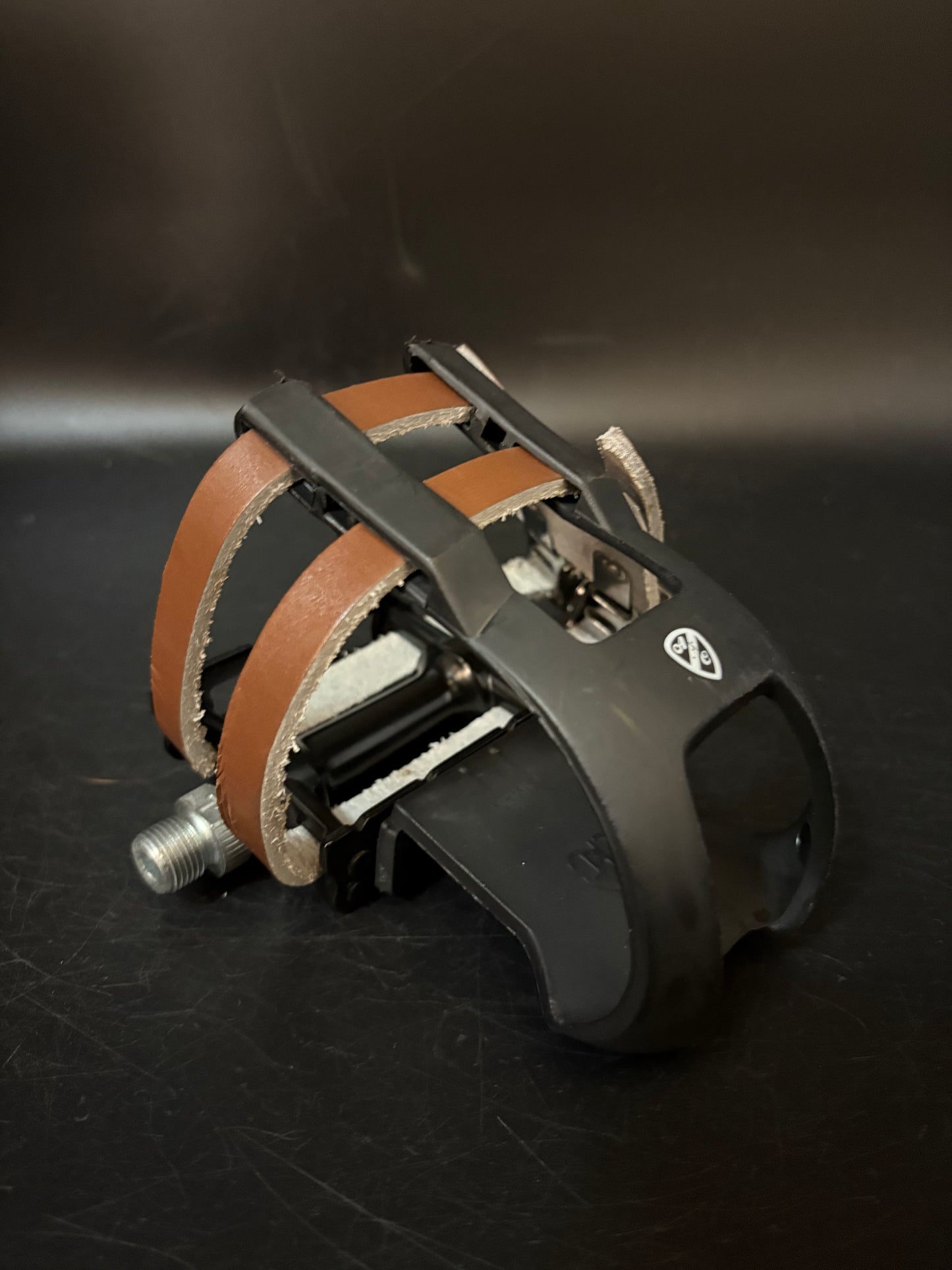 MKS Sylvan Black / Soma Double Straps Brown Pedal Setup