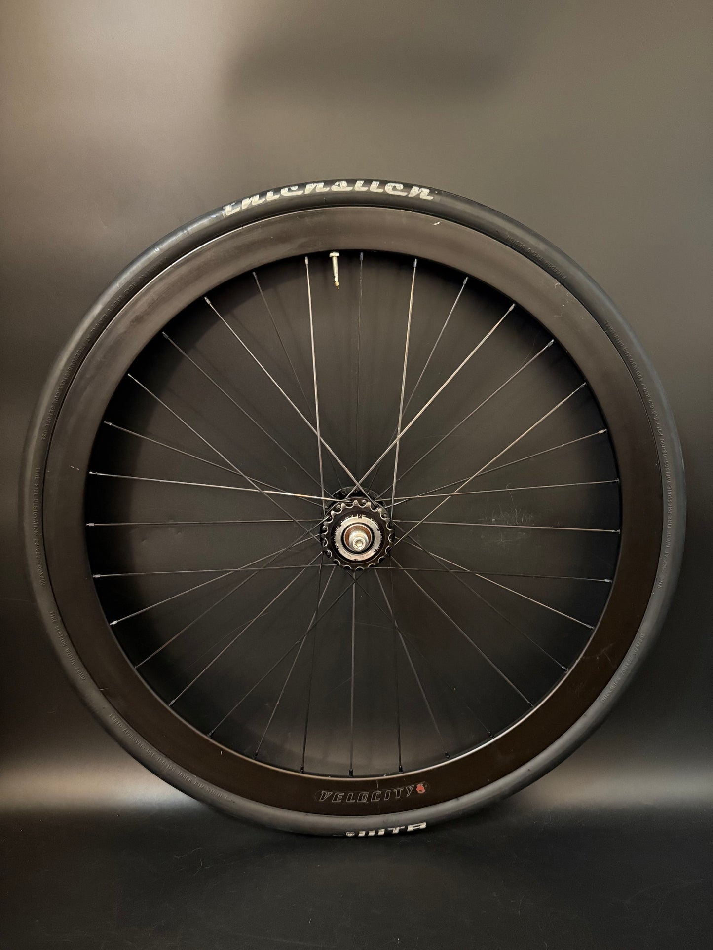 Velocity B43 Black / Phil Wood Wheelset 32h