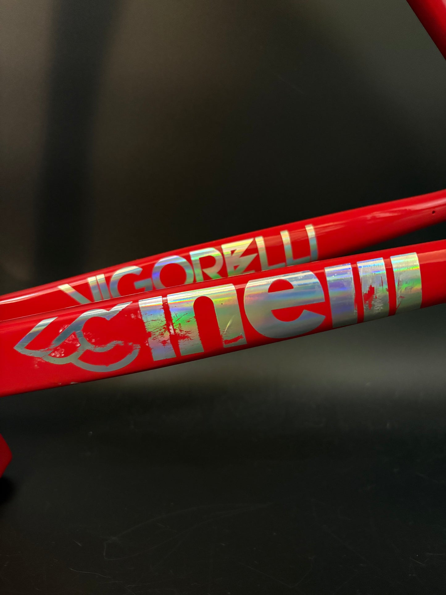 Cinelli Vigorelli Shark Frameset Red 56cm #2