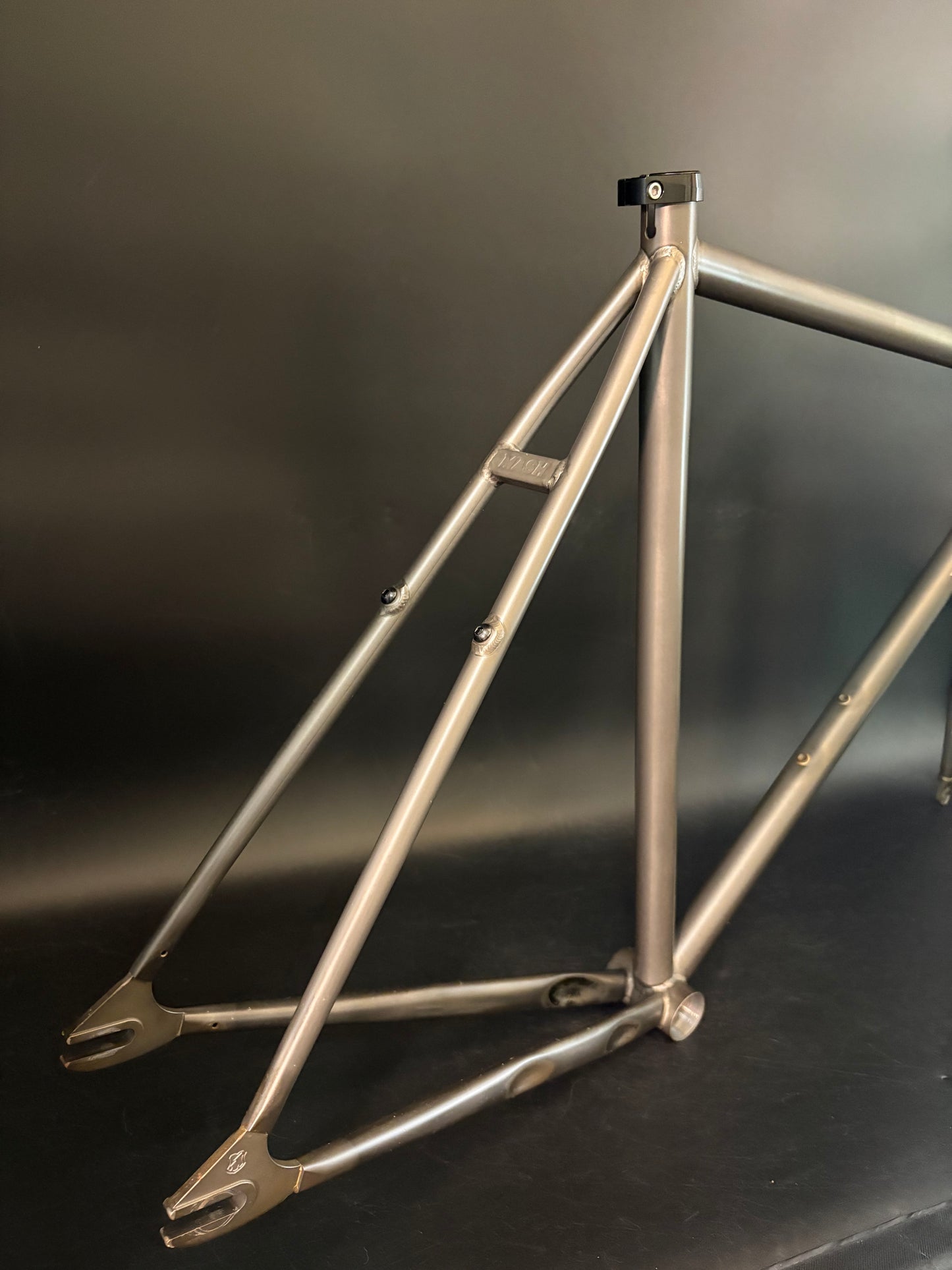 Mash Steel Frameset Raw 55cm