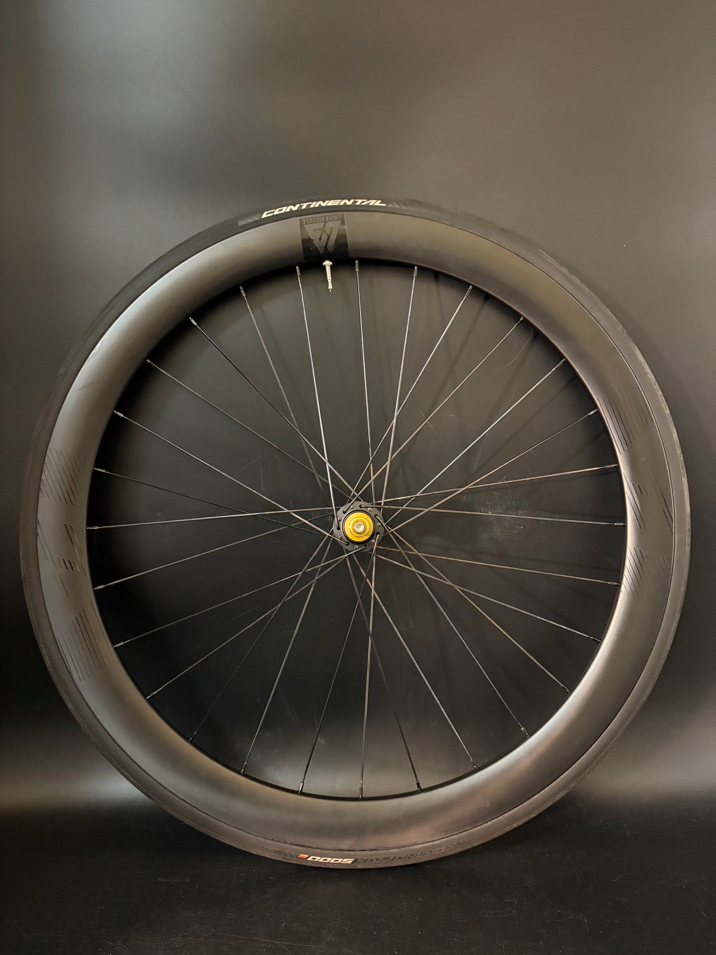 Light Bicycle 50mm Carbon Clincher / Lazarus Loop Wheelset 28h