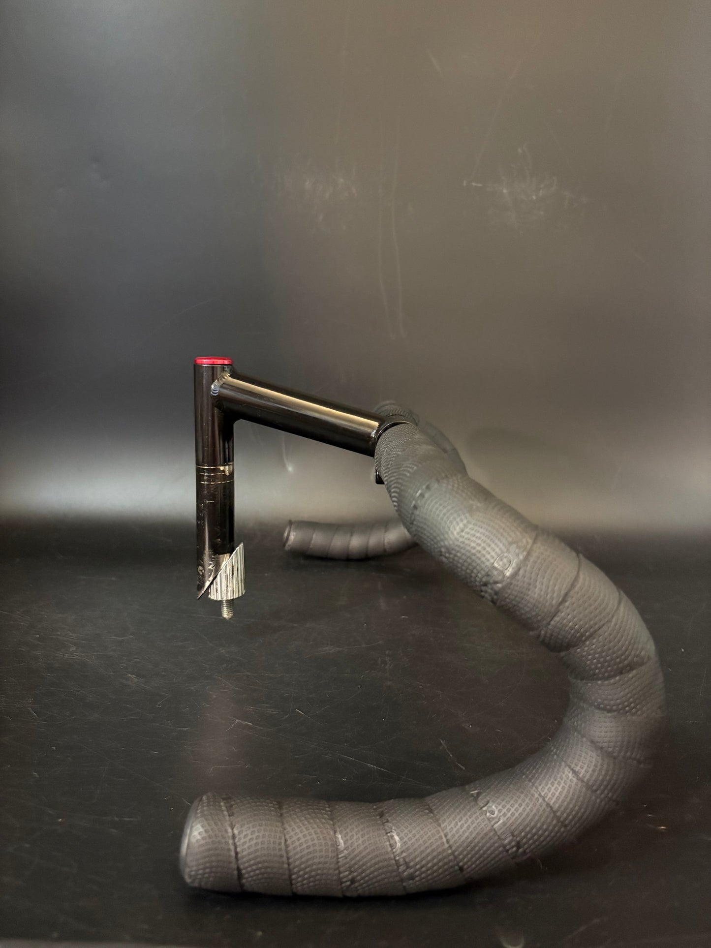 Wabi Classic Drop Handlebar Black 40cm + SimWorks Gettin Hungry Stem 120mm 26.0