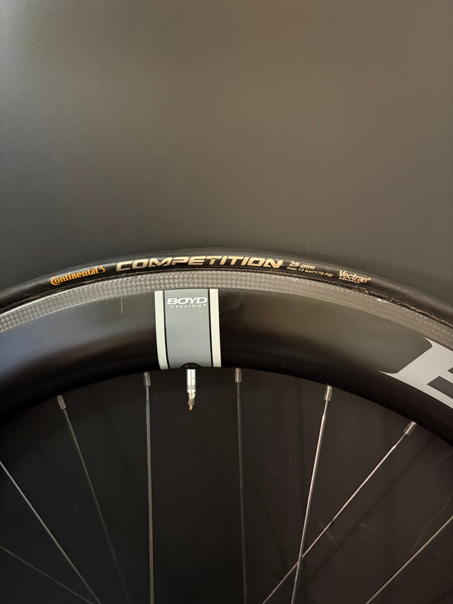 Boyd 60mm Carbon Tubular Wheelset 24/28h