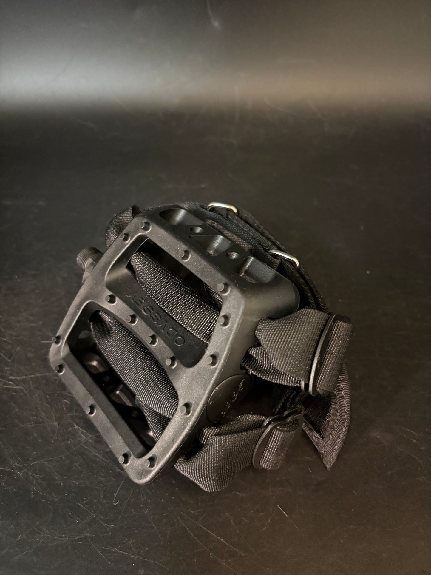 Odyssey / Hold Fast Straps Pedal Setup