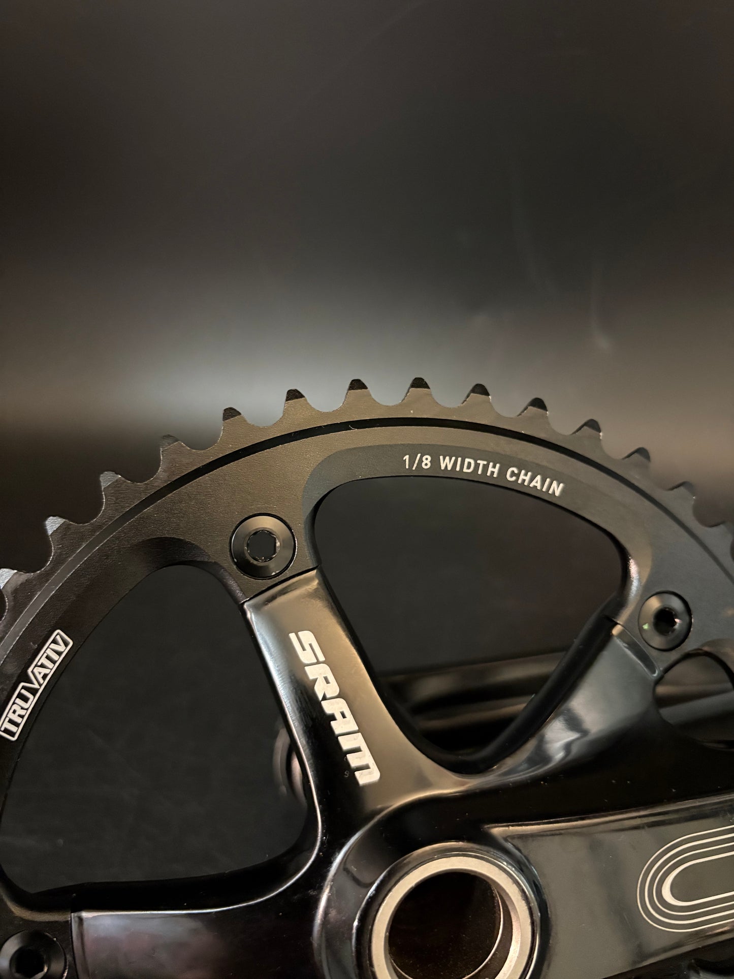 Sram Omnium Crankset Black 165mm 48t #2